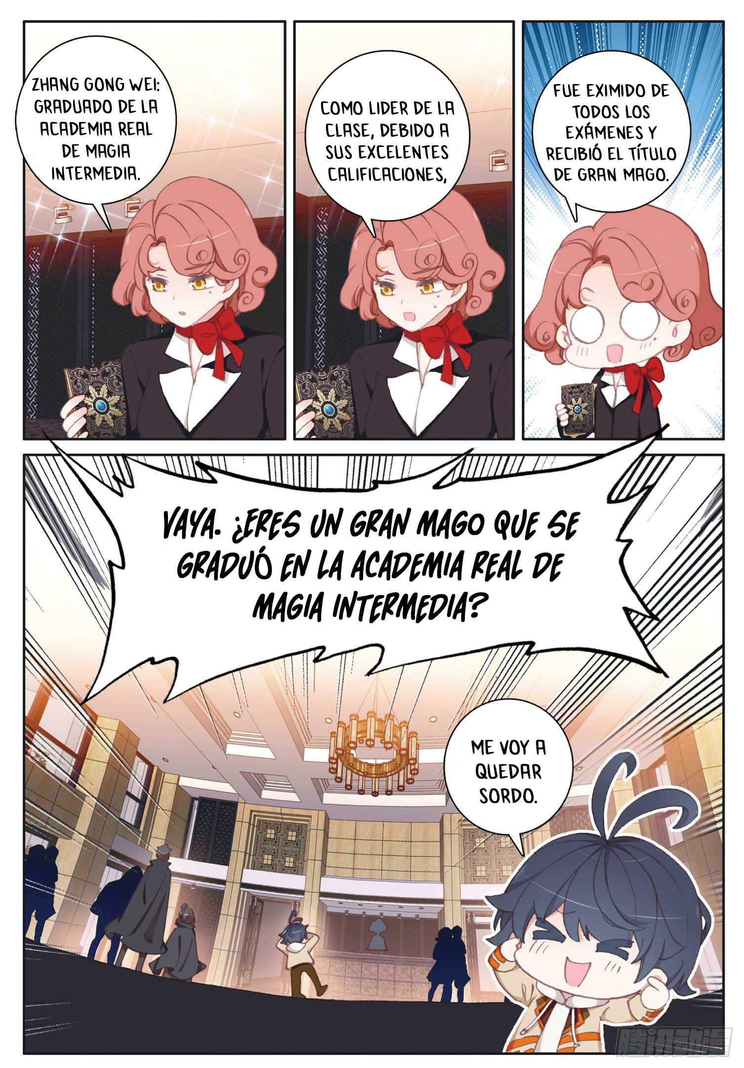 Read El Protector de los Reinos Celestiales ES Manga Online