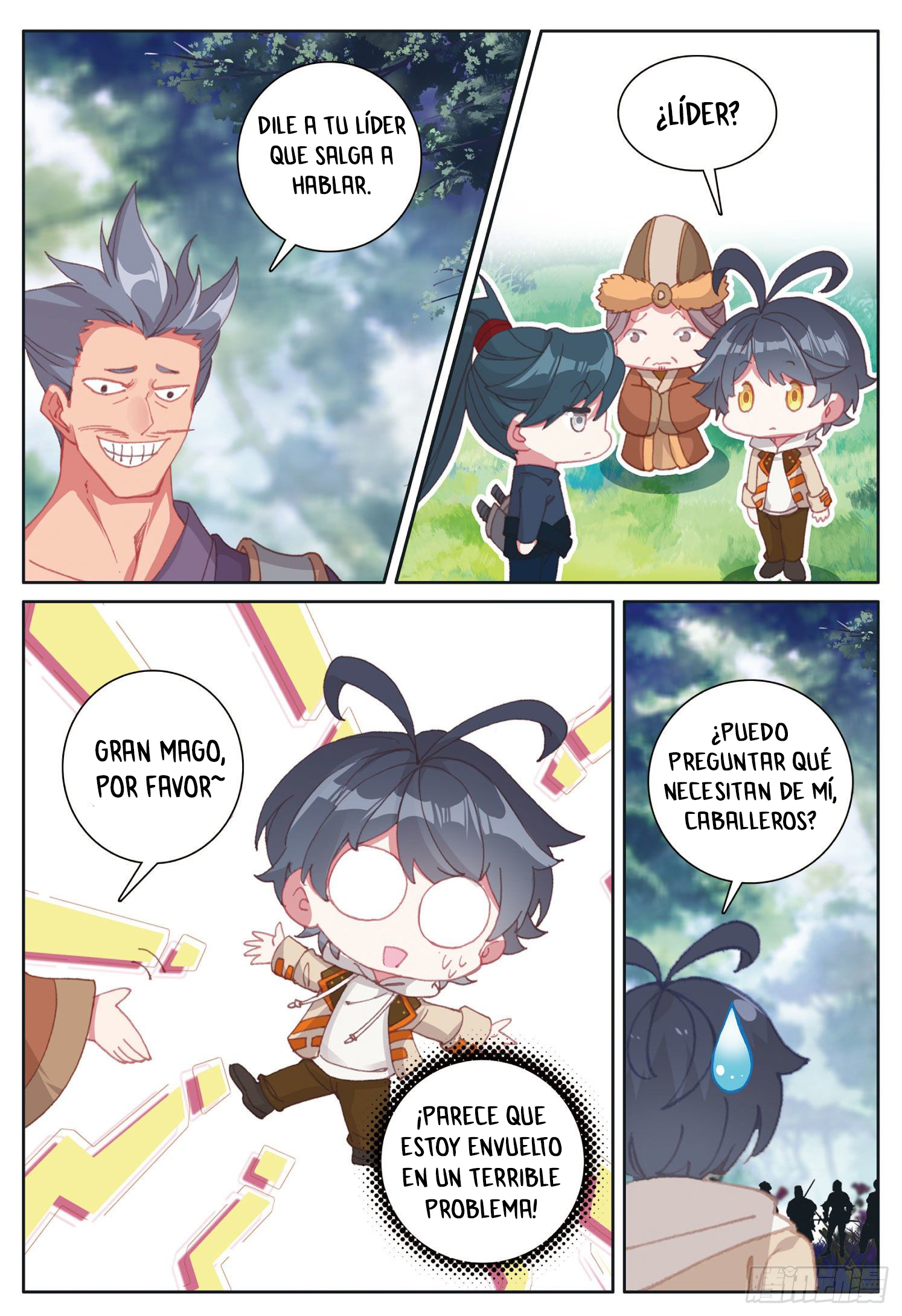 Read El Protector de los Reinos Celestiales ES Manga Online