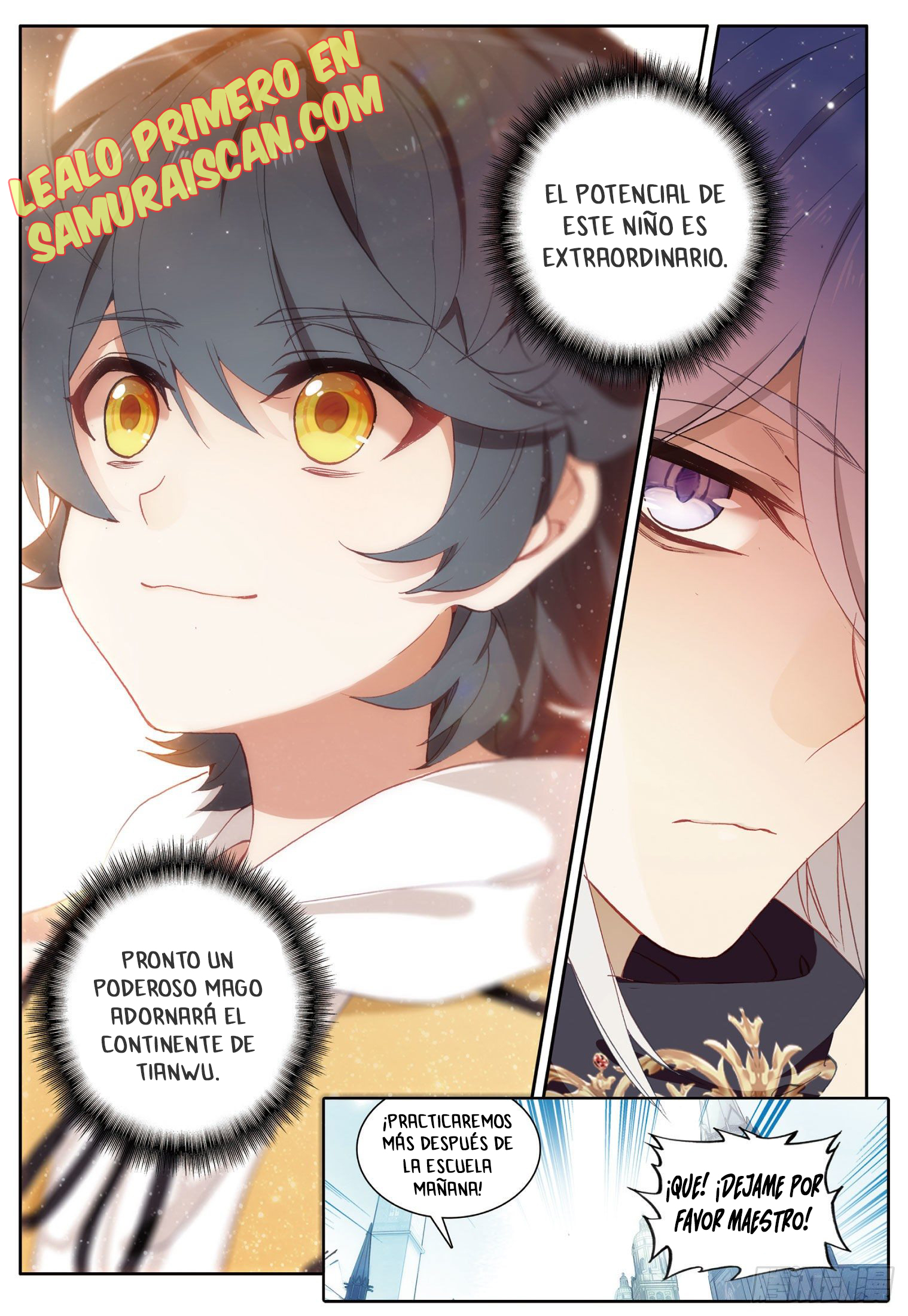 Read El Protector de los Reinos Celestiales ES Manga Online