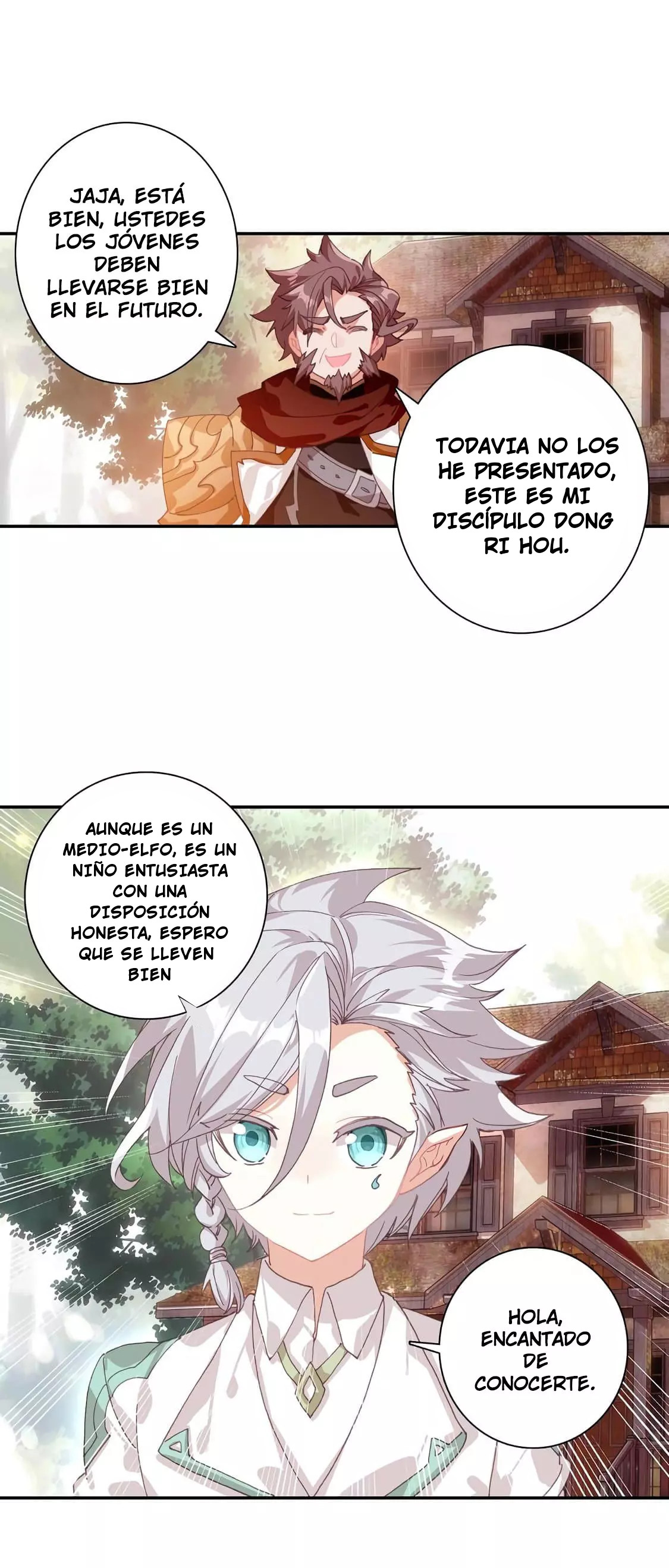 Read El Protector de los Reinos Celestiales ES Manga Online