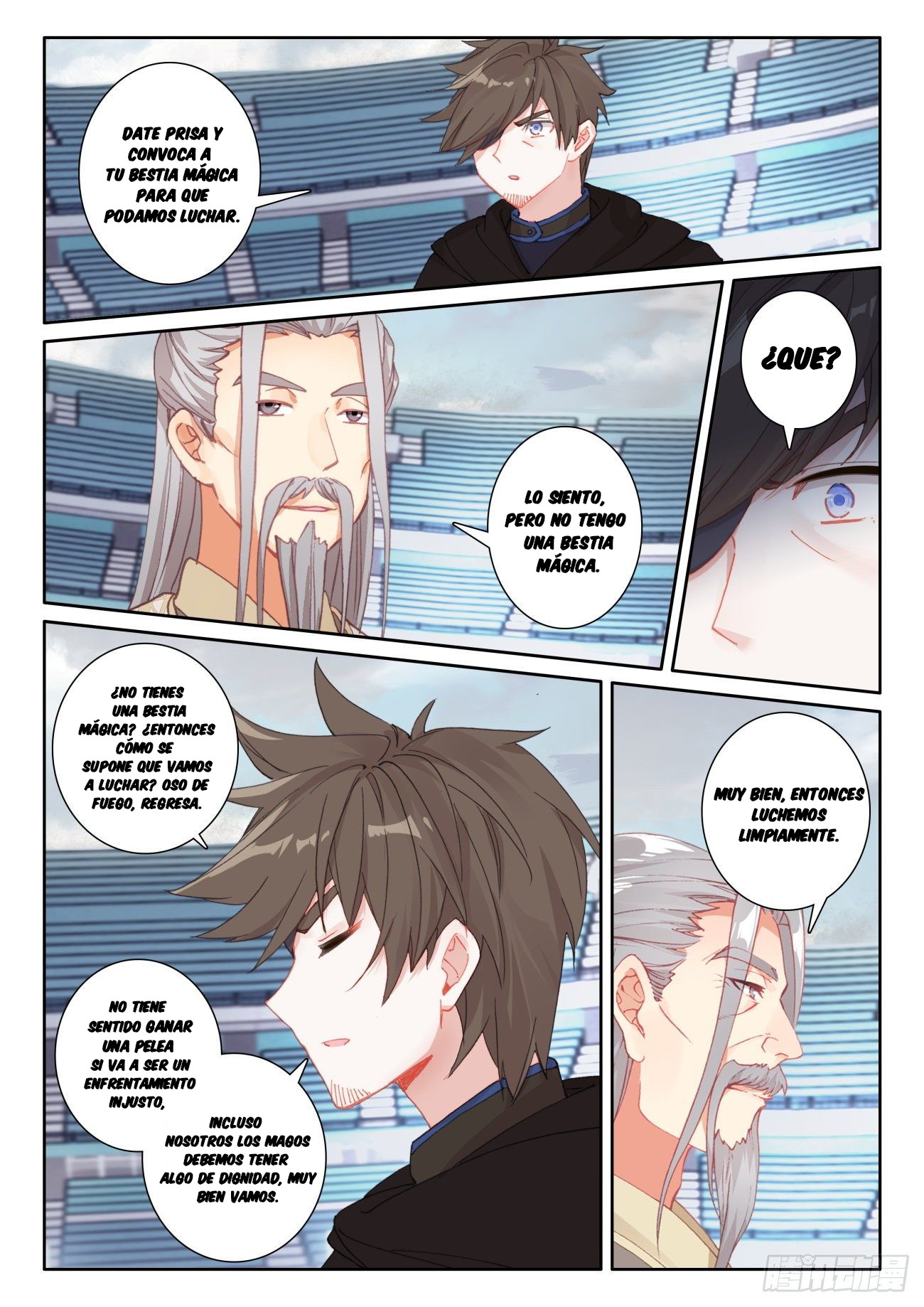 Read El Protector de los Reinos Celestiales ES Manga Online