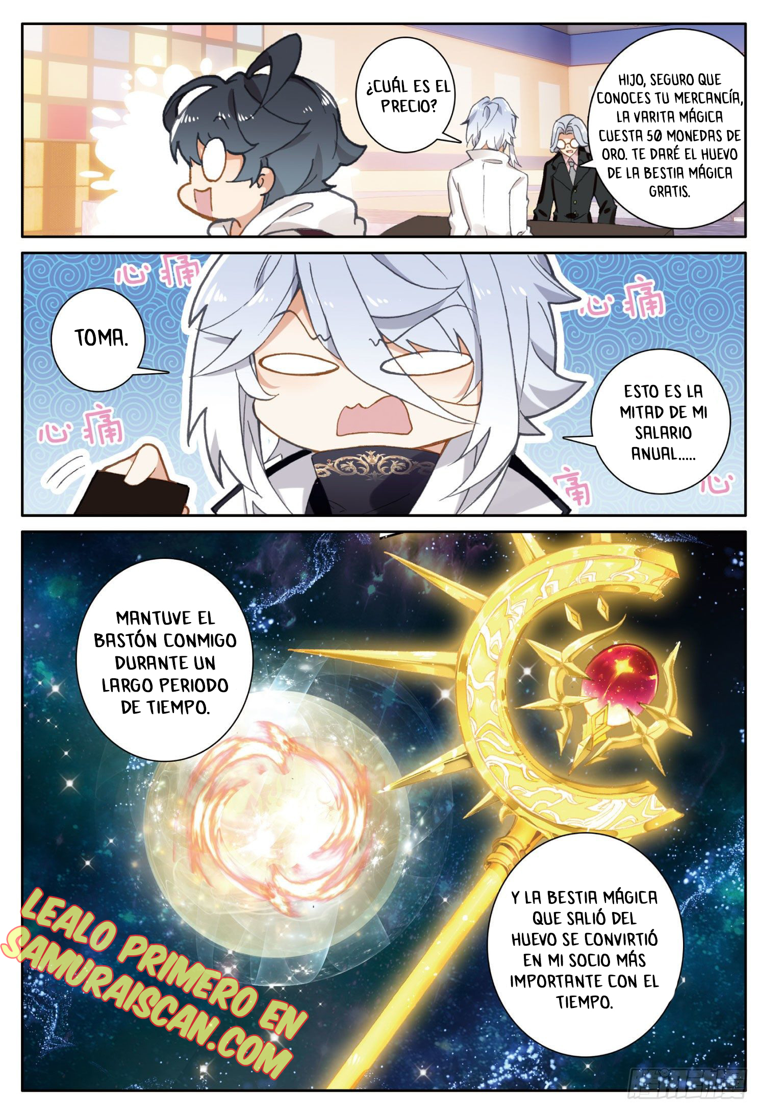 Read El Protector de los Reinos Celestiales ES Manga Online