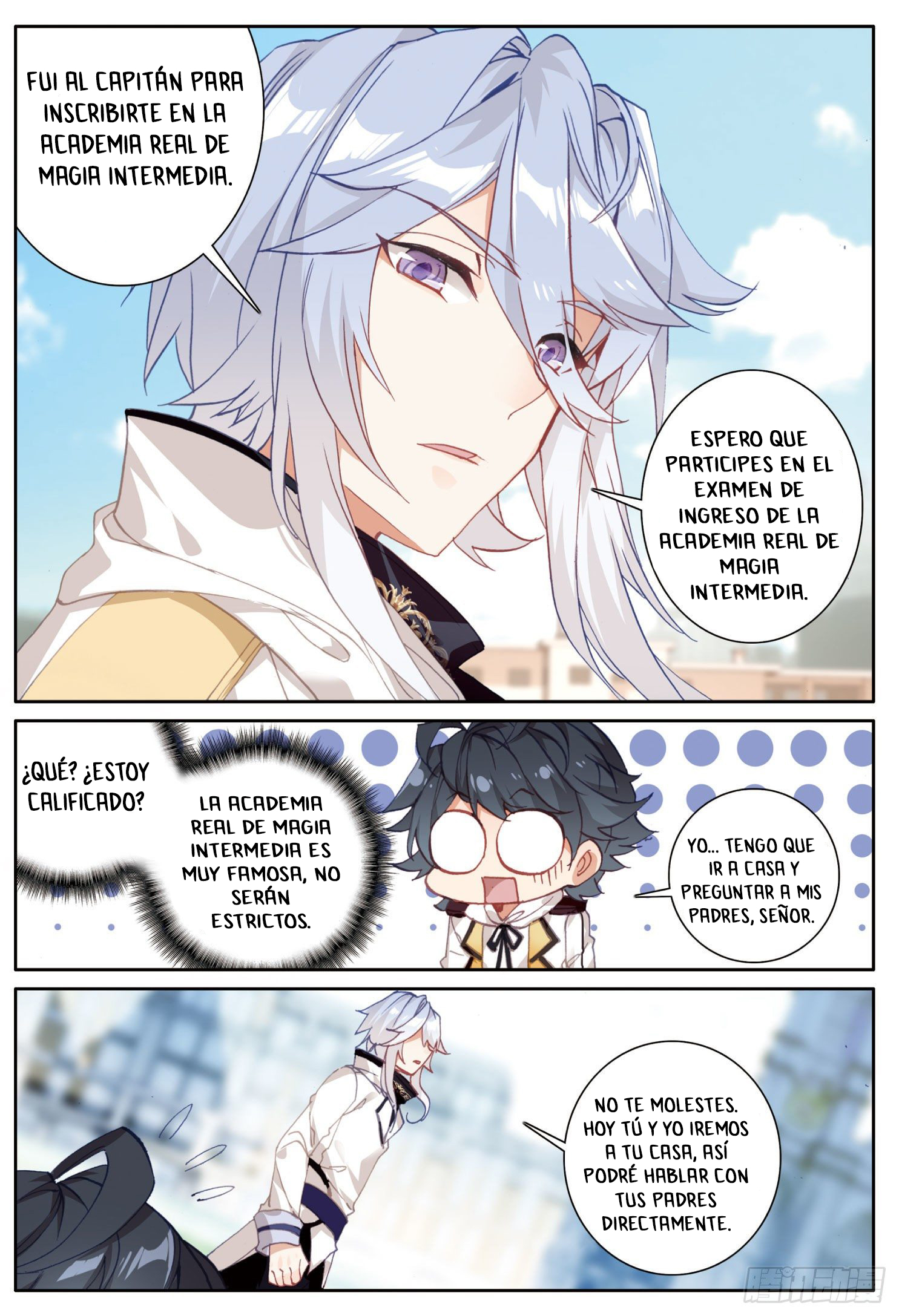 Read El Protector de los Reinos Celestiales ES Manga Online