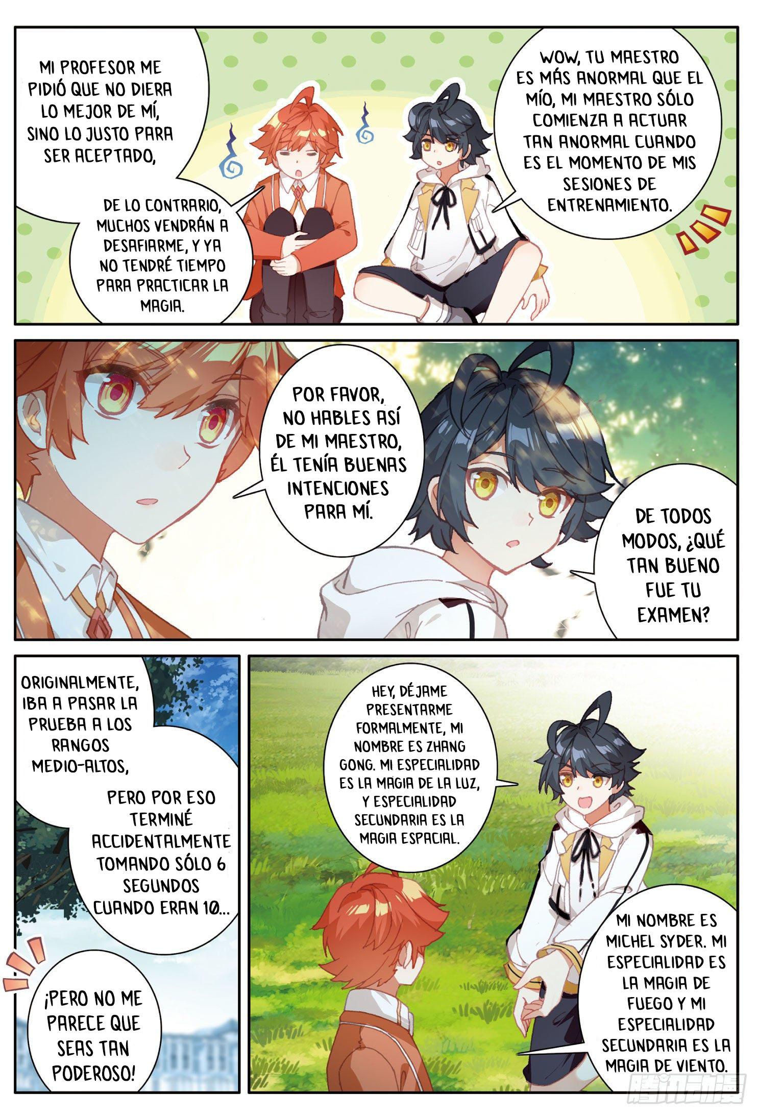 Read El Protector de los Reinos Celestiales ES Manga Online