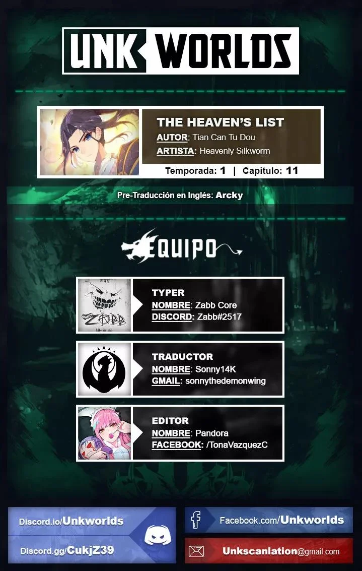 Read El Registro de los Elegidos Celestiales ES Manga Online