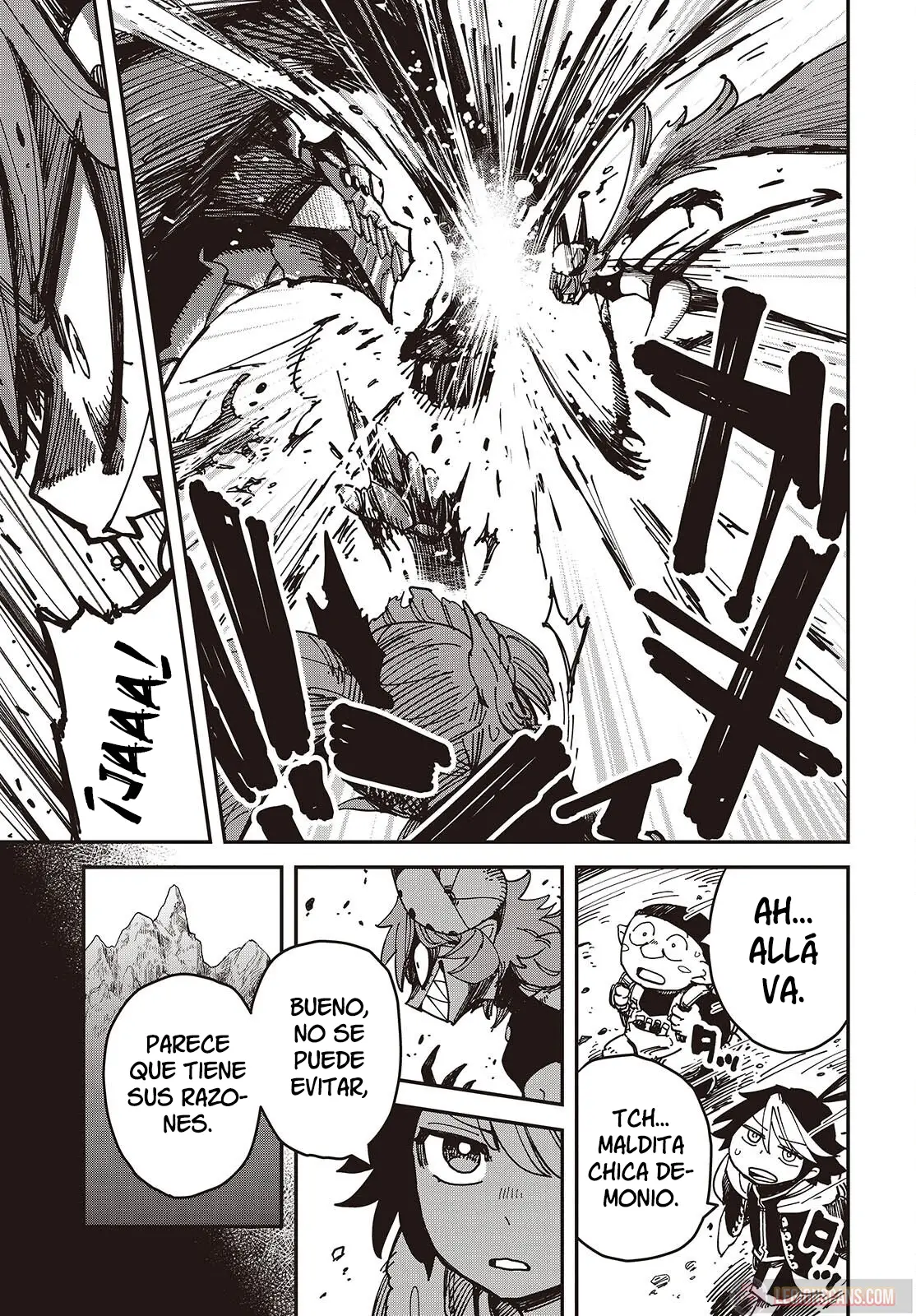 Read El hijo oculto del jefe final ES Manga Online