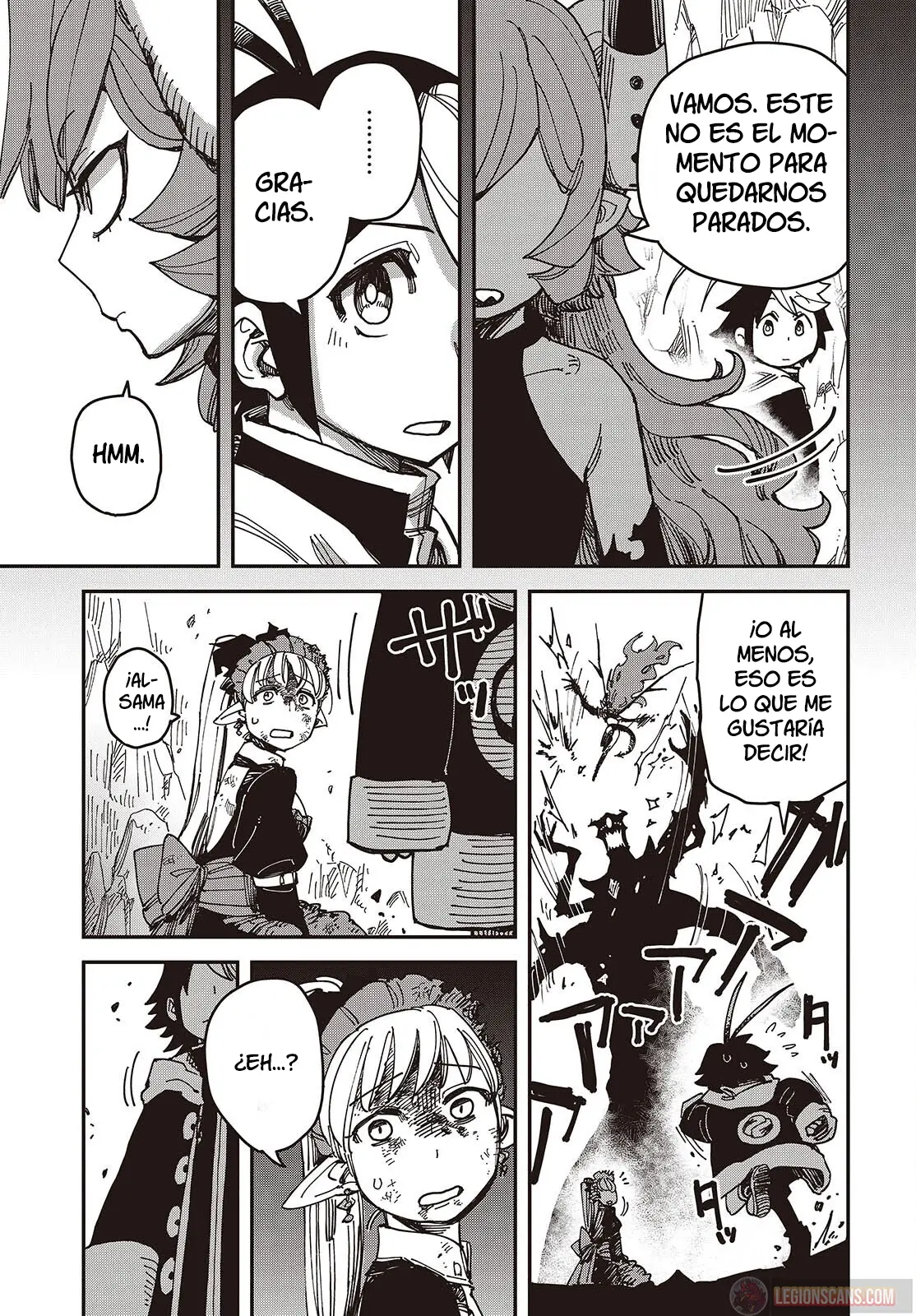 Read El hijo oculto del jefe final ES Manga Online
