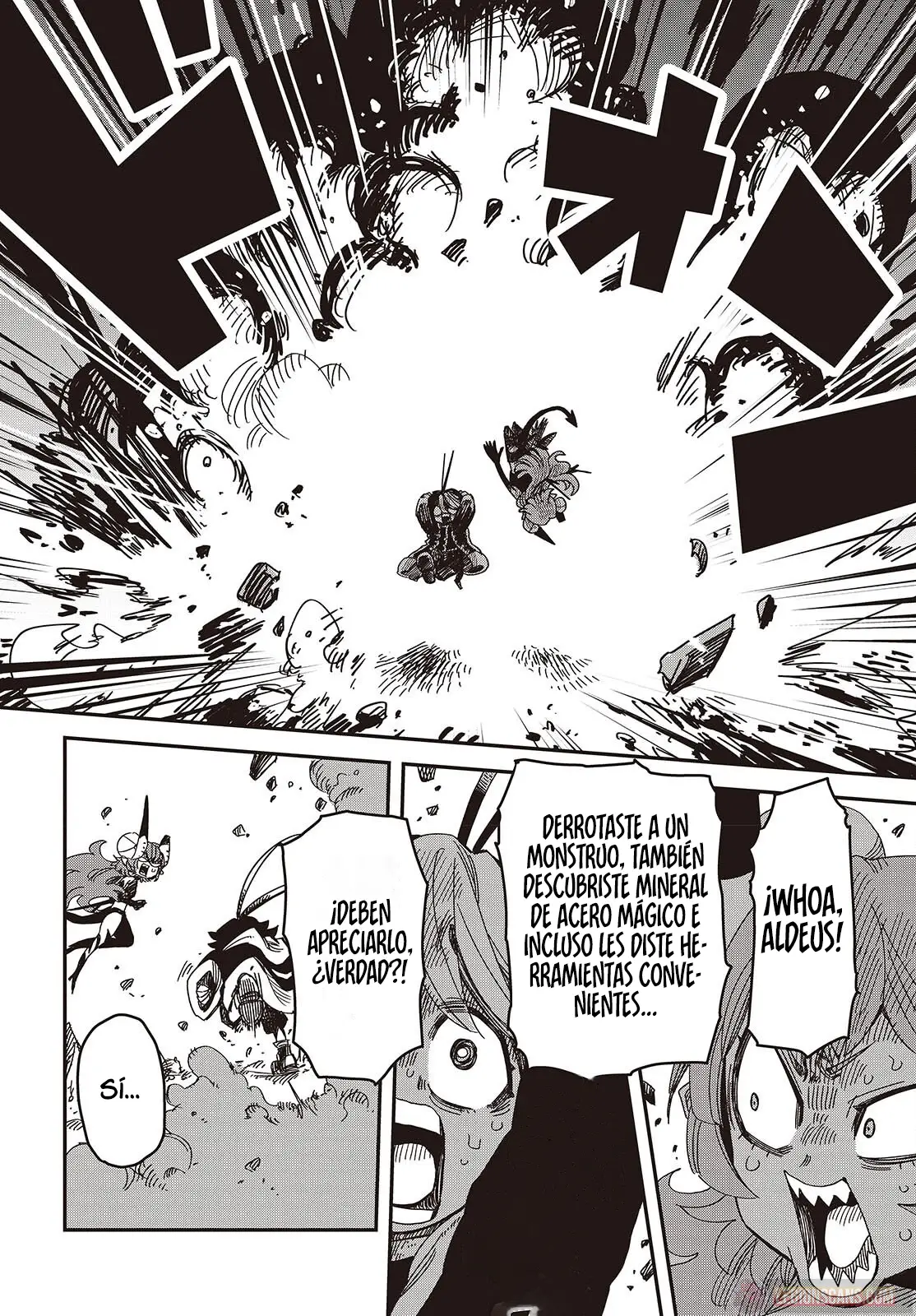 Read El hijo oculto del jefe final ES Manga Online