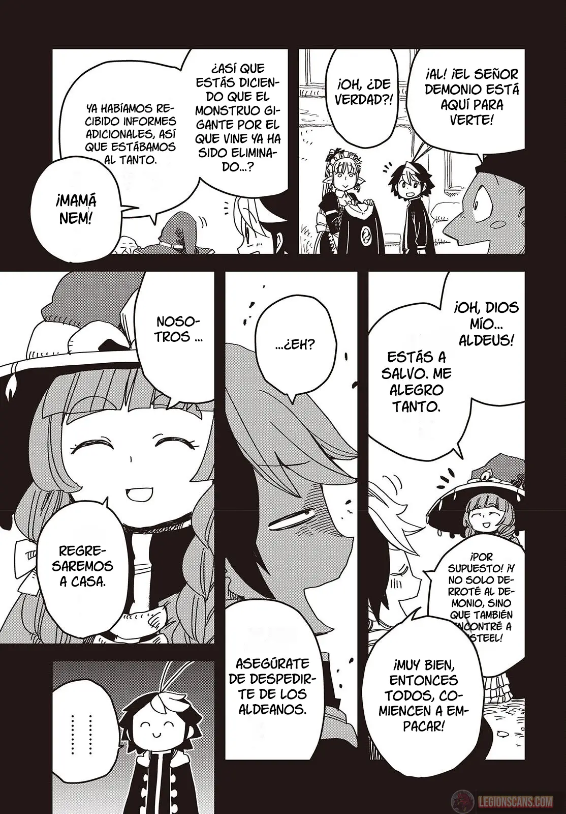 Read El hijo oculto del jefe final ES Manga Online