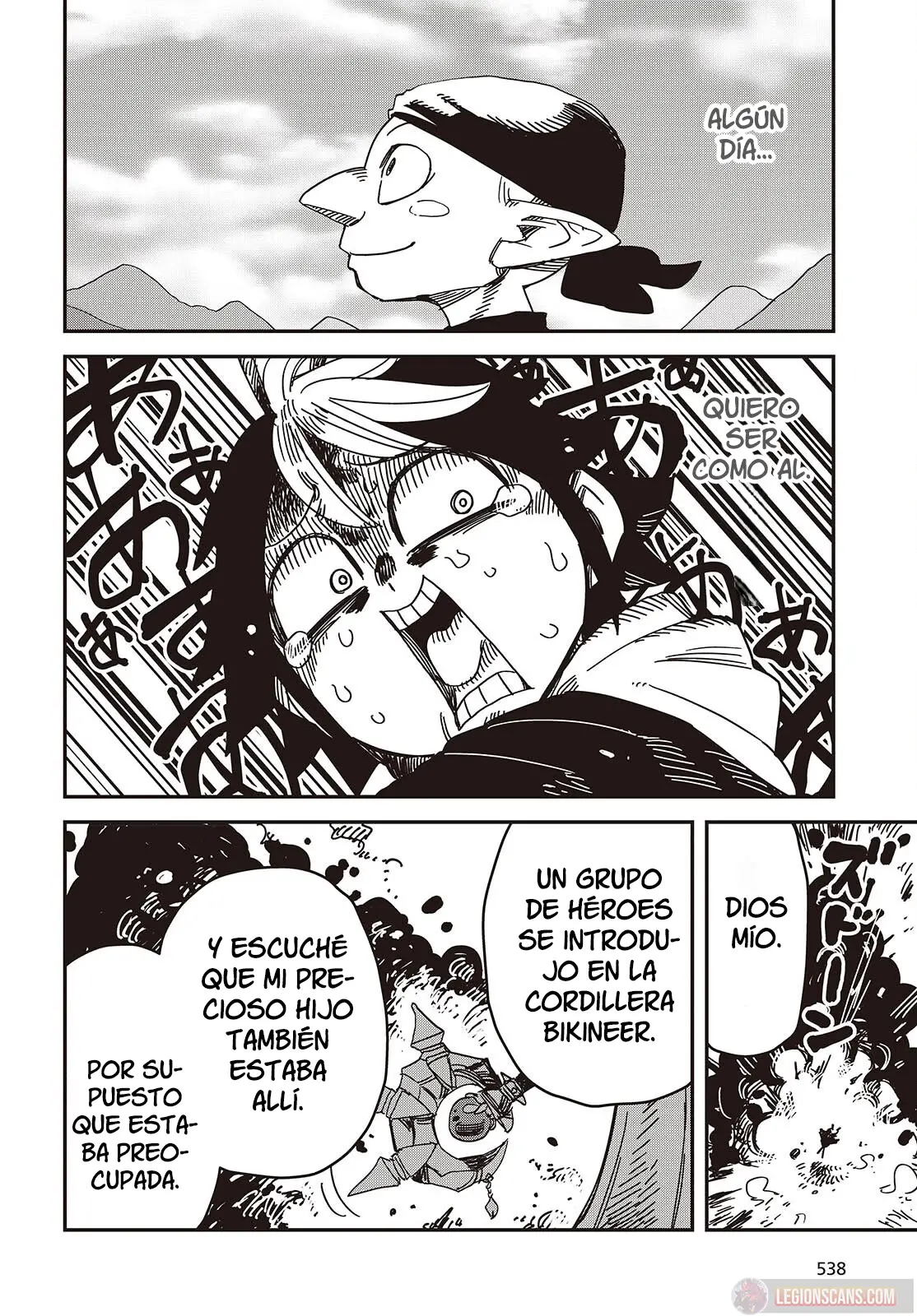 Read El hijo oculto del jefe final ES Manga Online