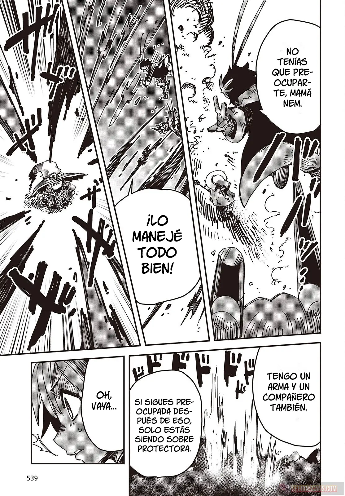 Read El hijo oculto del jefe final ES Manga Online