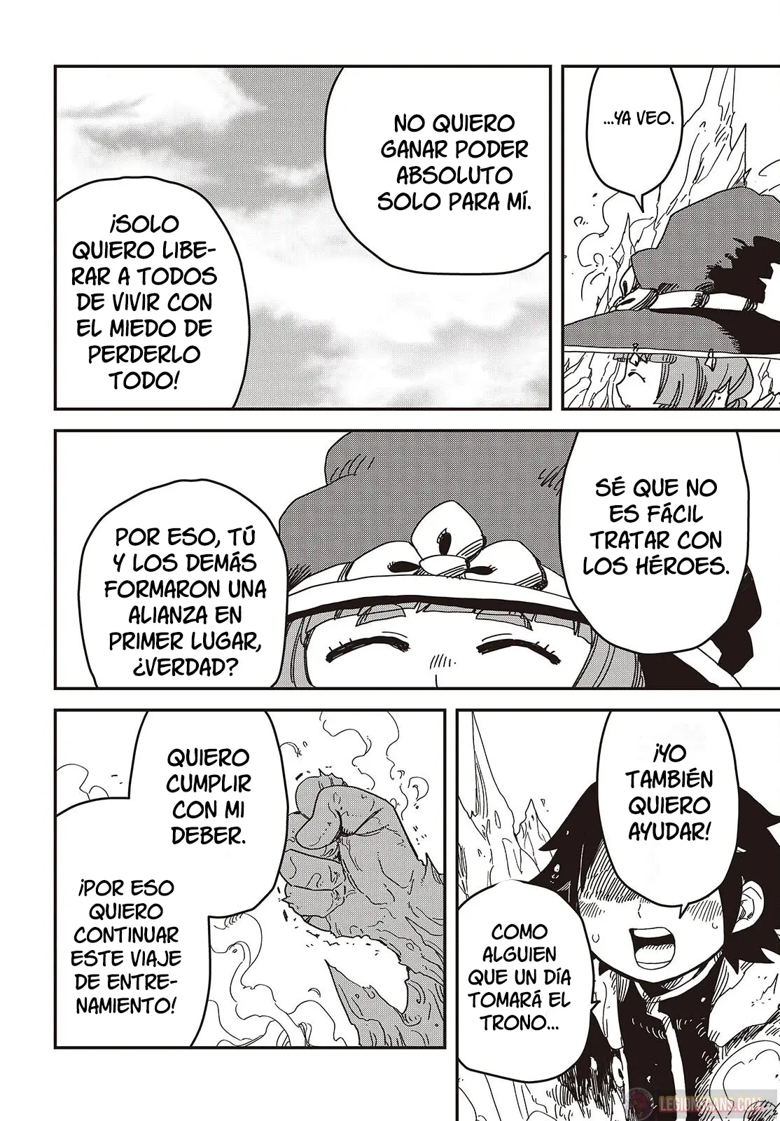 Read El hijo oculto del jefe final ES Manga Online