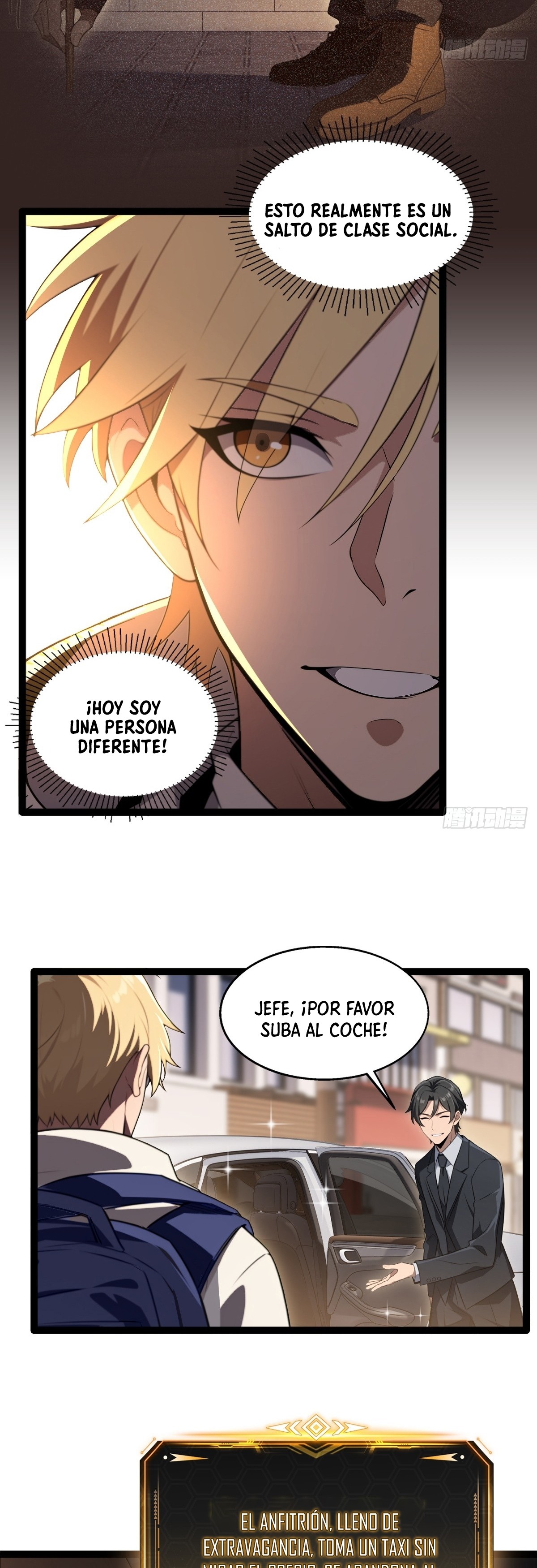 Read El sistema supremo del magnate despilfarrador ES Manga Online