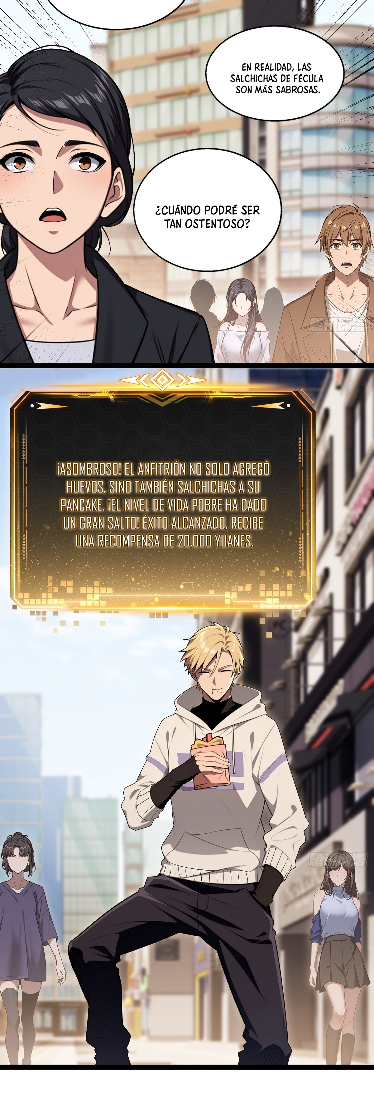 Read El sistema supremo del magnate despilfarrador ES Manga Online