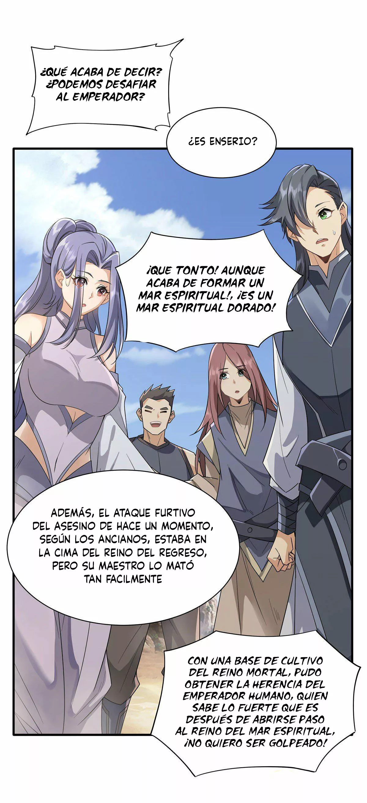 Read Entrené a las Soberanas del Cosmos ES Manga Online