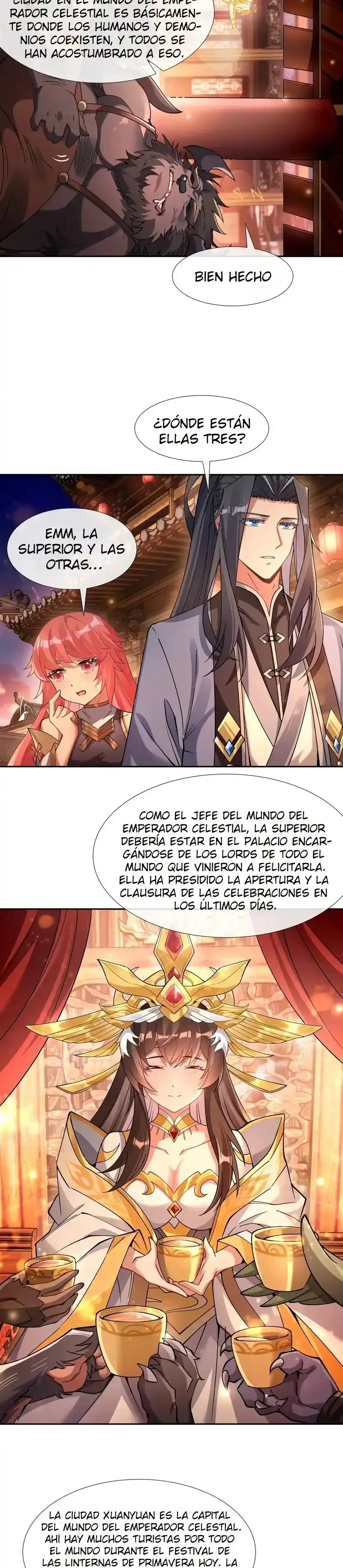 Read Entrené a las Soberanas del Cosmos ES Manga Online