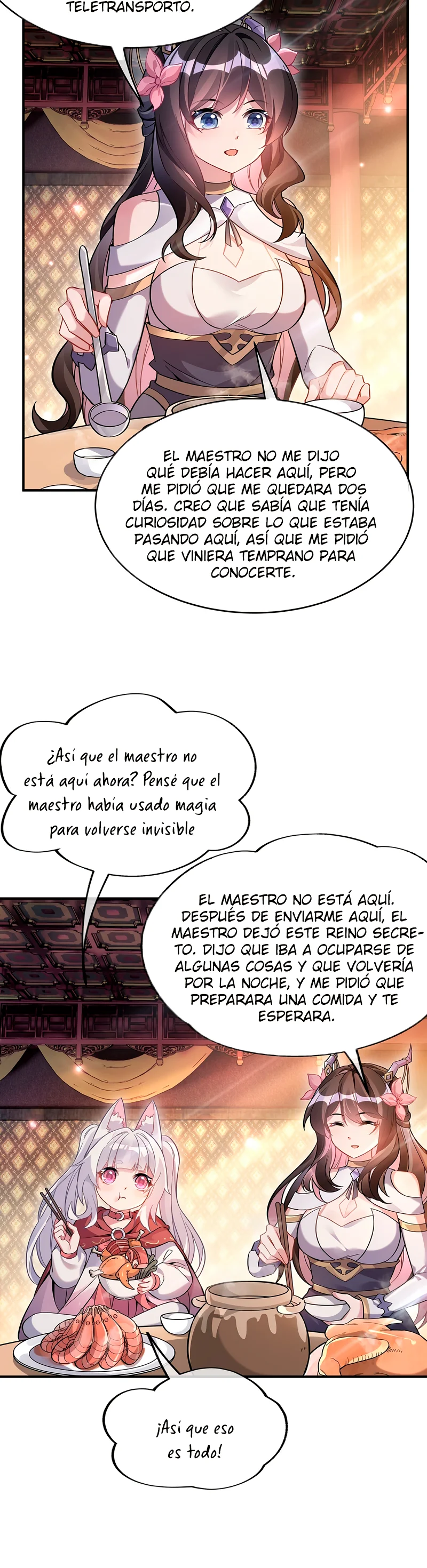 Read Entrené a las Soberanas del Cosmos ES Manga Online