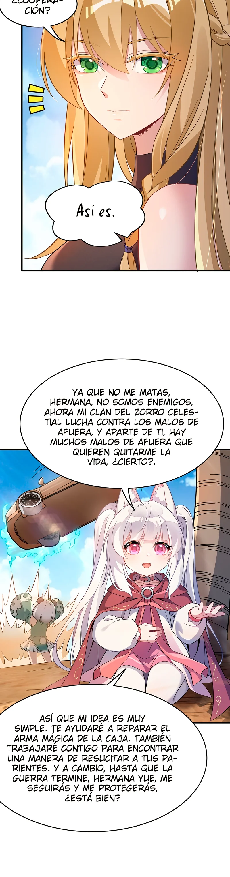 Read Entrené a las Soberanas del Cosmos ES Manga Online