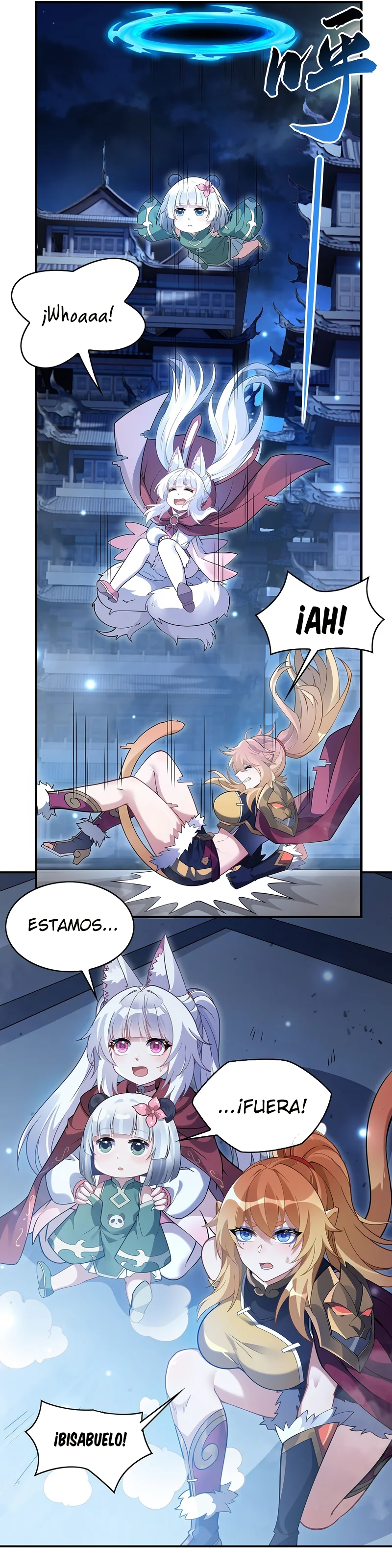 Read Entrené a las Soberanas del Cosmos ES Manga Online