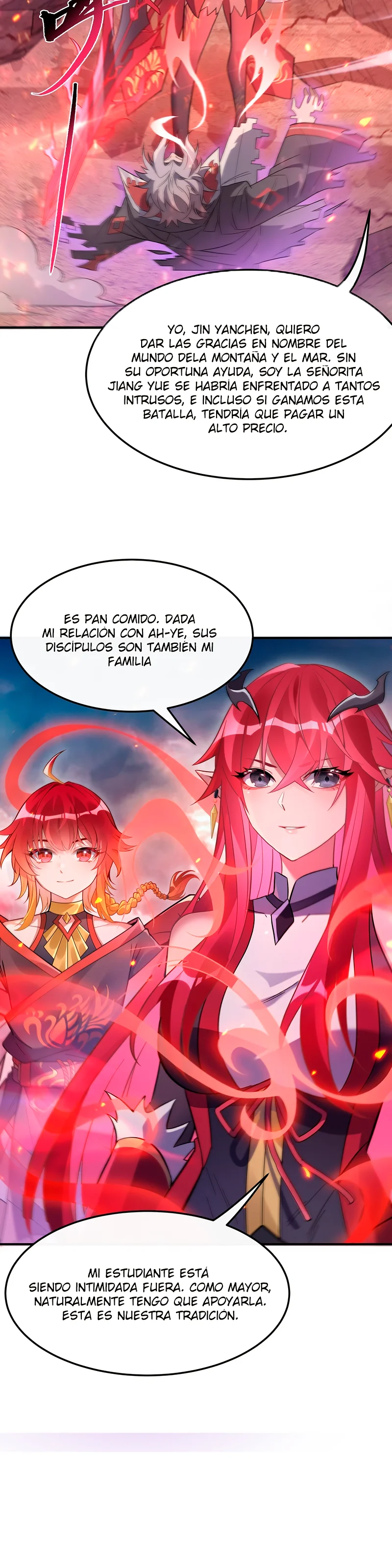Read Entrené a las Soberanas del Cosmos ES Manga Online