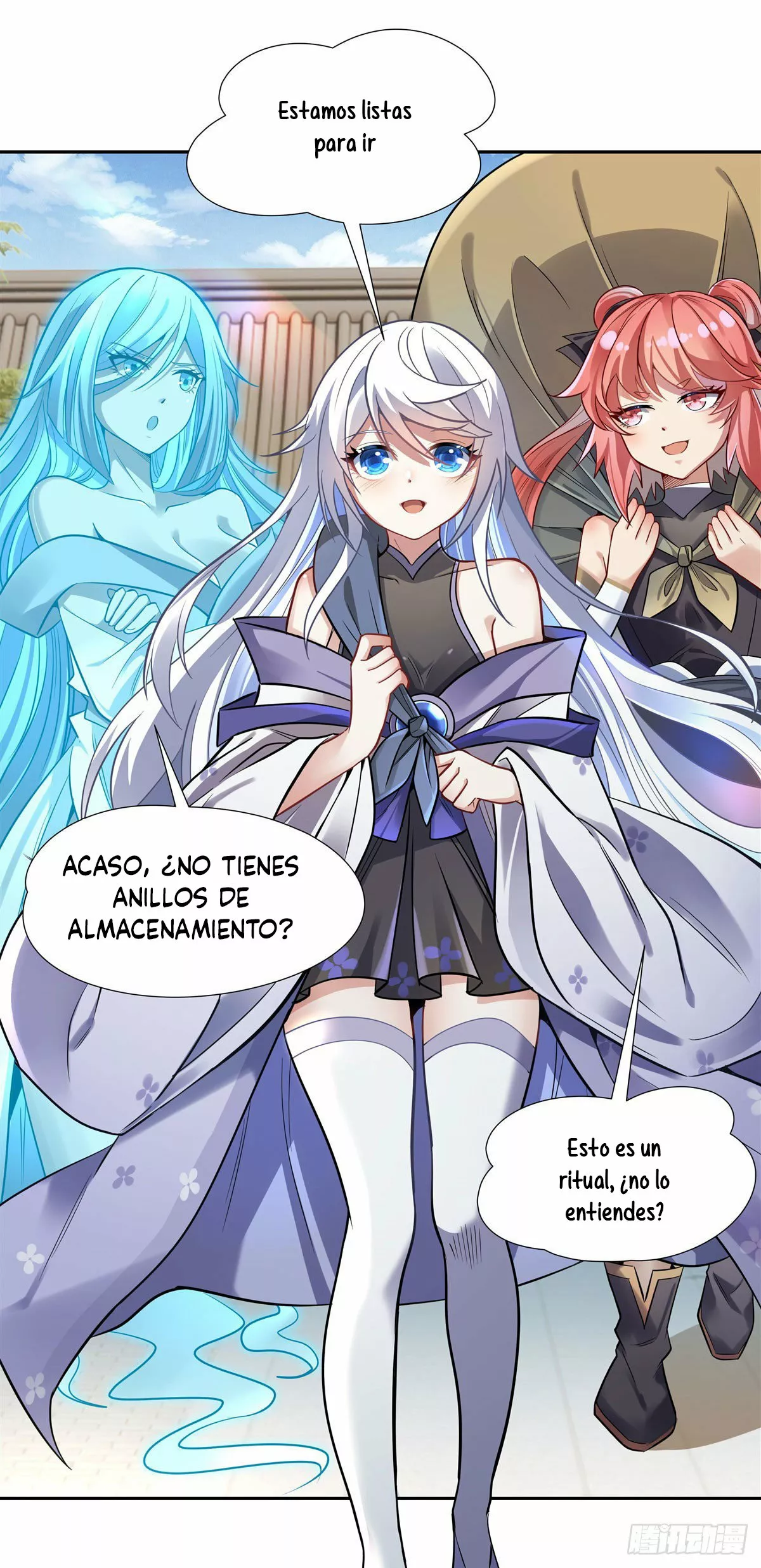 Read Entrené a las Soberanas del Cosmos ES Manga Online