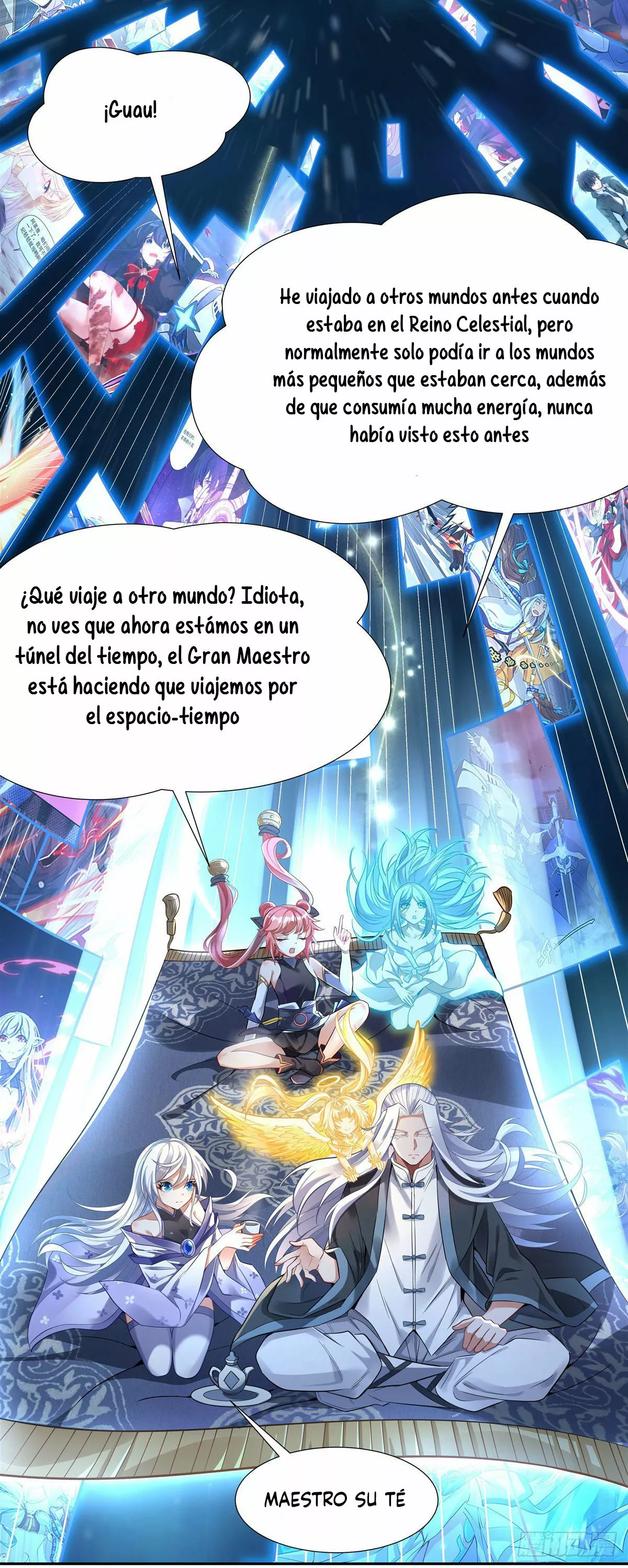 Read Entrené a las Soberanas del Cosmos ES Manga Online