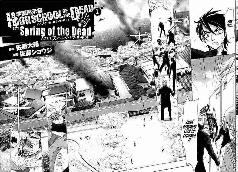 Read Highschool of the Dead ES Manga Online