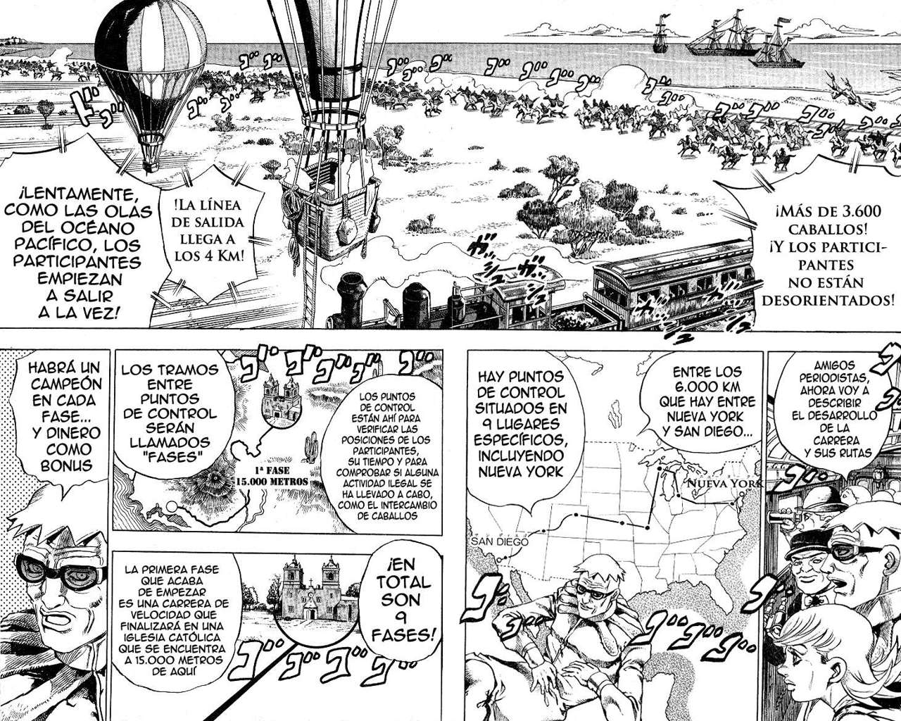 Read Jojos Bizarre Adventure Parte 7_ Steel Ball Run ES Manga Online