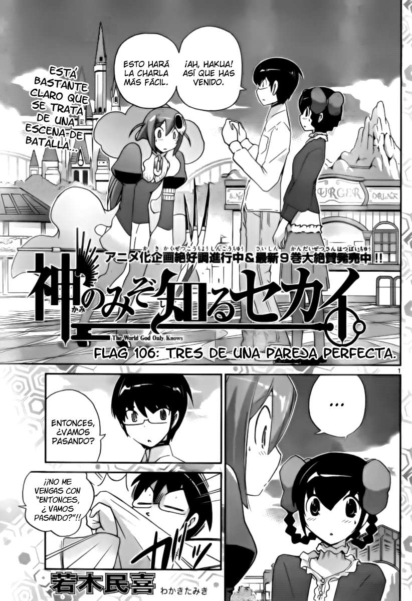 Read Kami nomi zo Shiru Sekai ES Manga Online