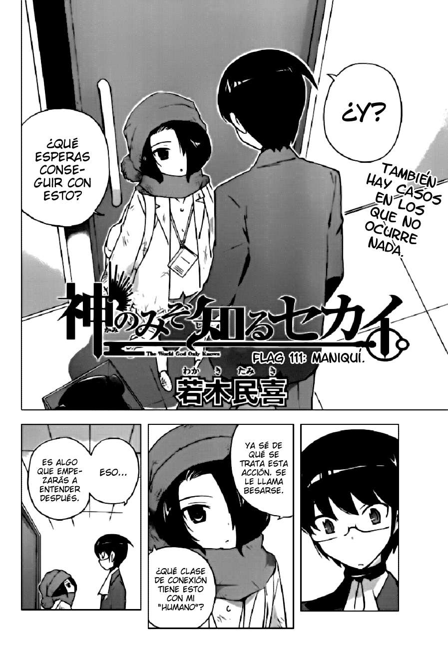 Read Kami nomi zo Shiru Sekai ES Manga Online