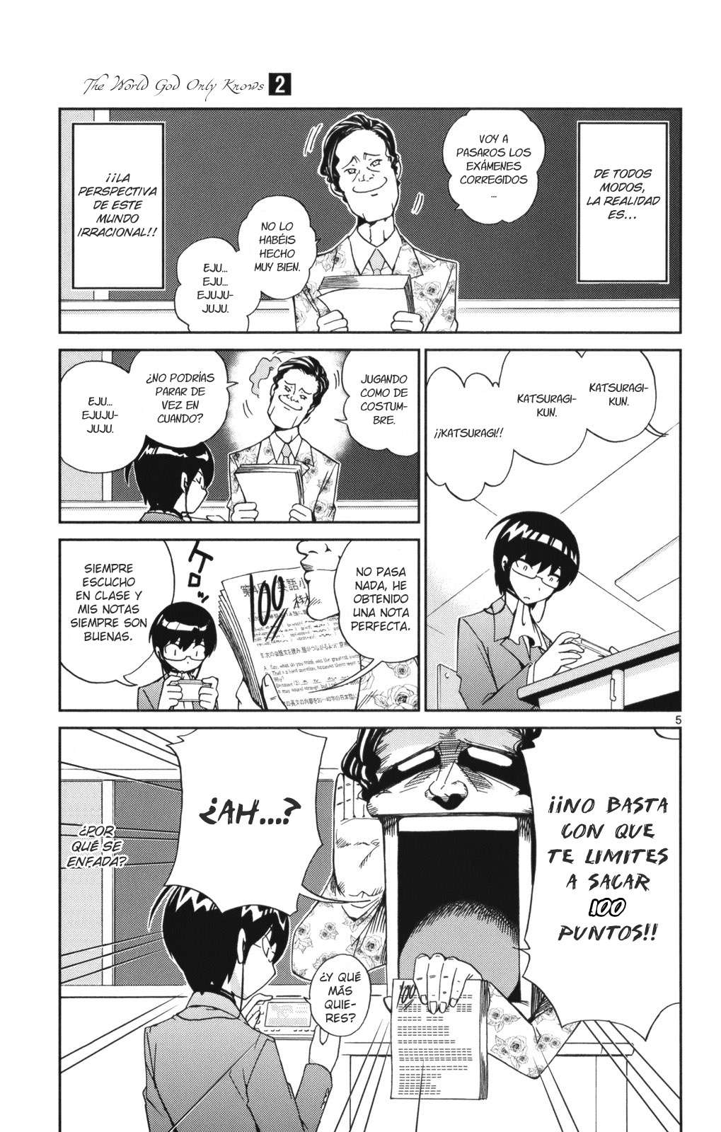 Read Kami nomi zo Shiru Sekai ES Manga Online