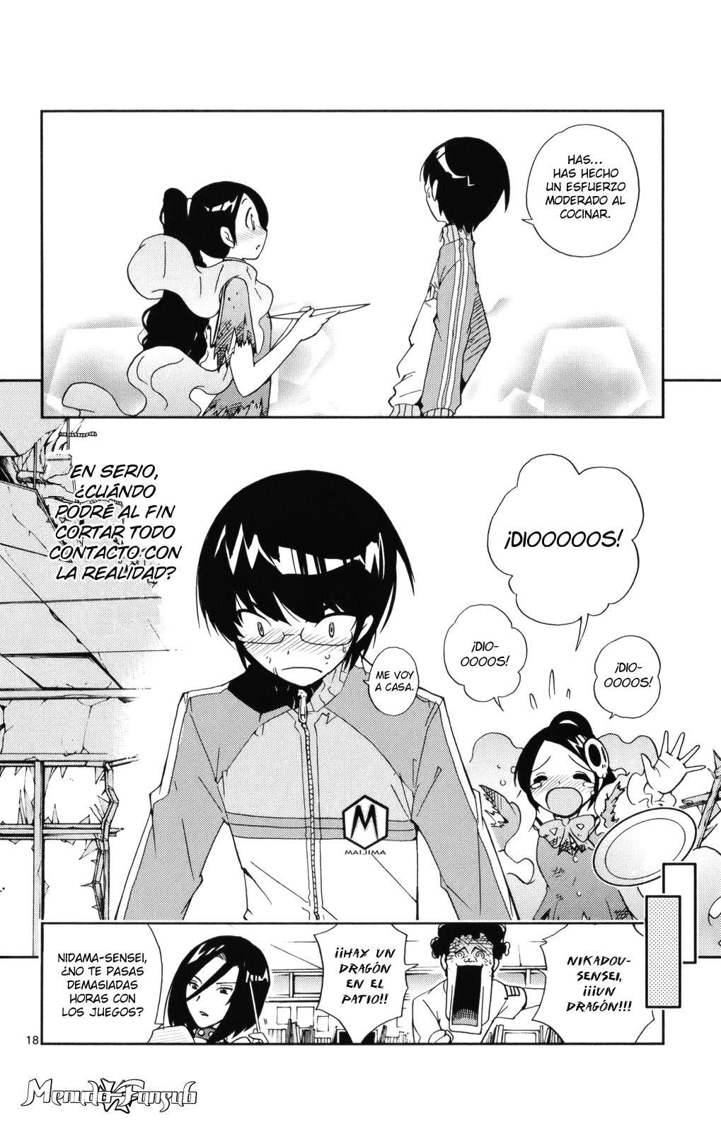 Read Kami nomi zo Shiru Sekai ES Manga Online