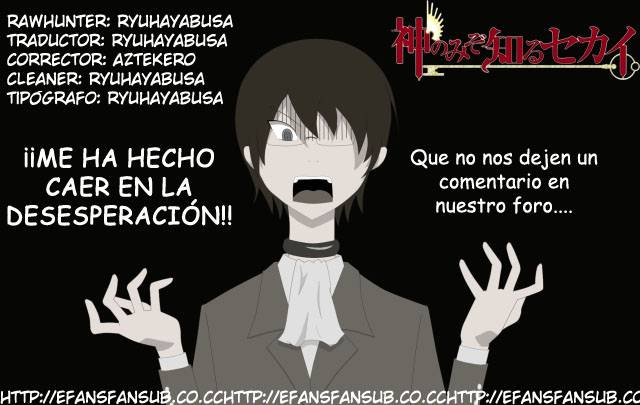Read Kami nomi zo Shiru Sekai ES Manga Online
