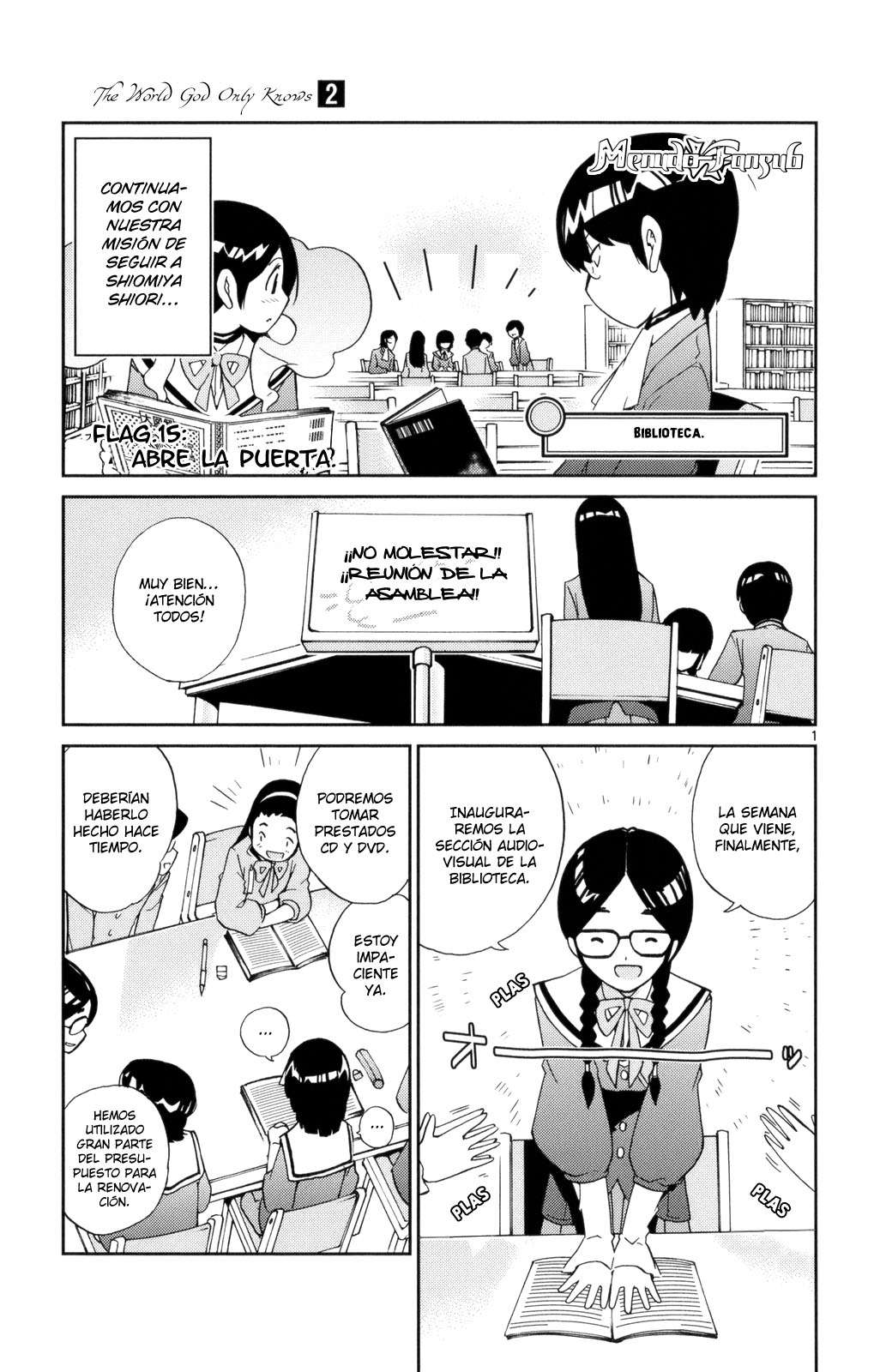 Read Kami nomi zo Shiru Sekai ES Manga Online