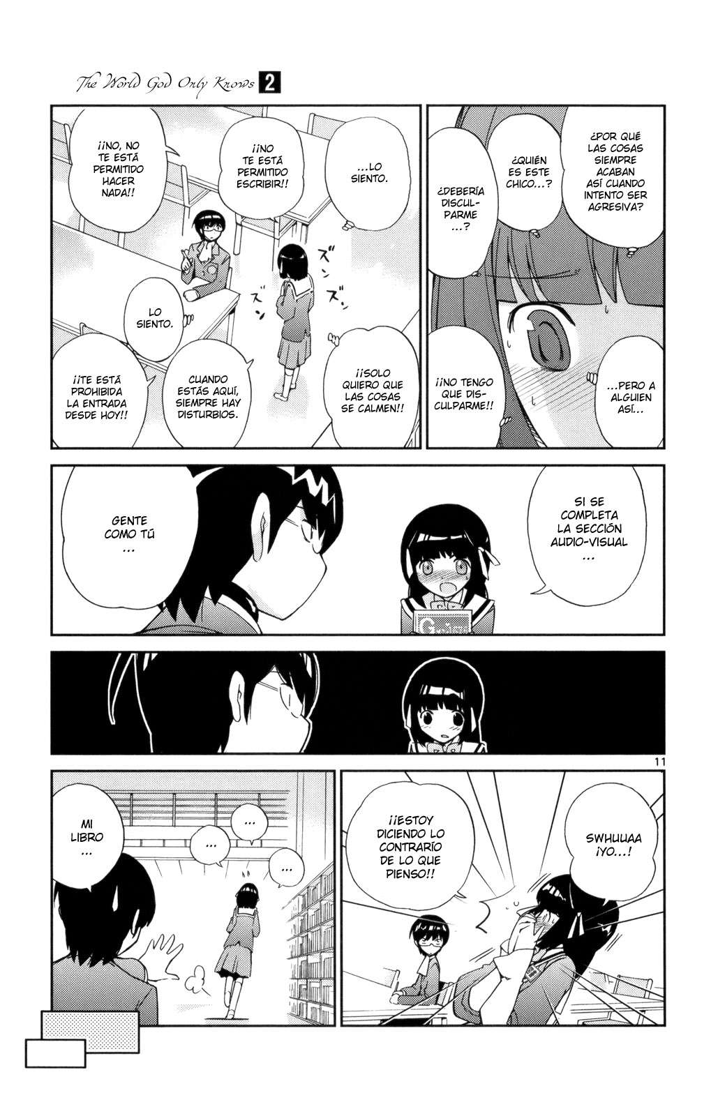 Read Kami nomi zo Shiru Sekai ES Manga Online