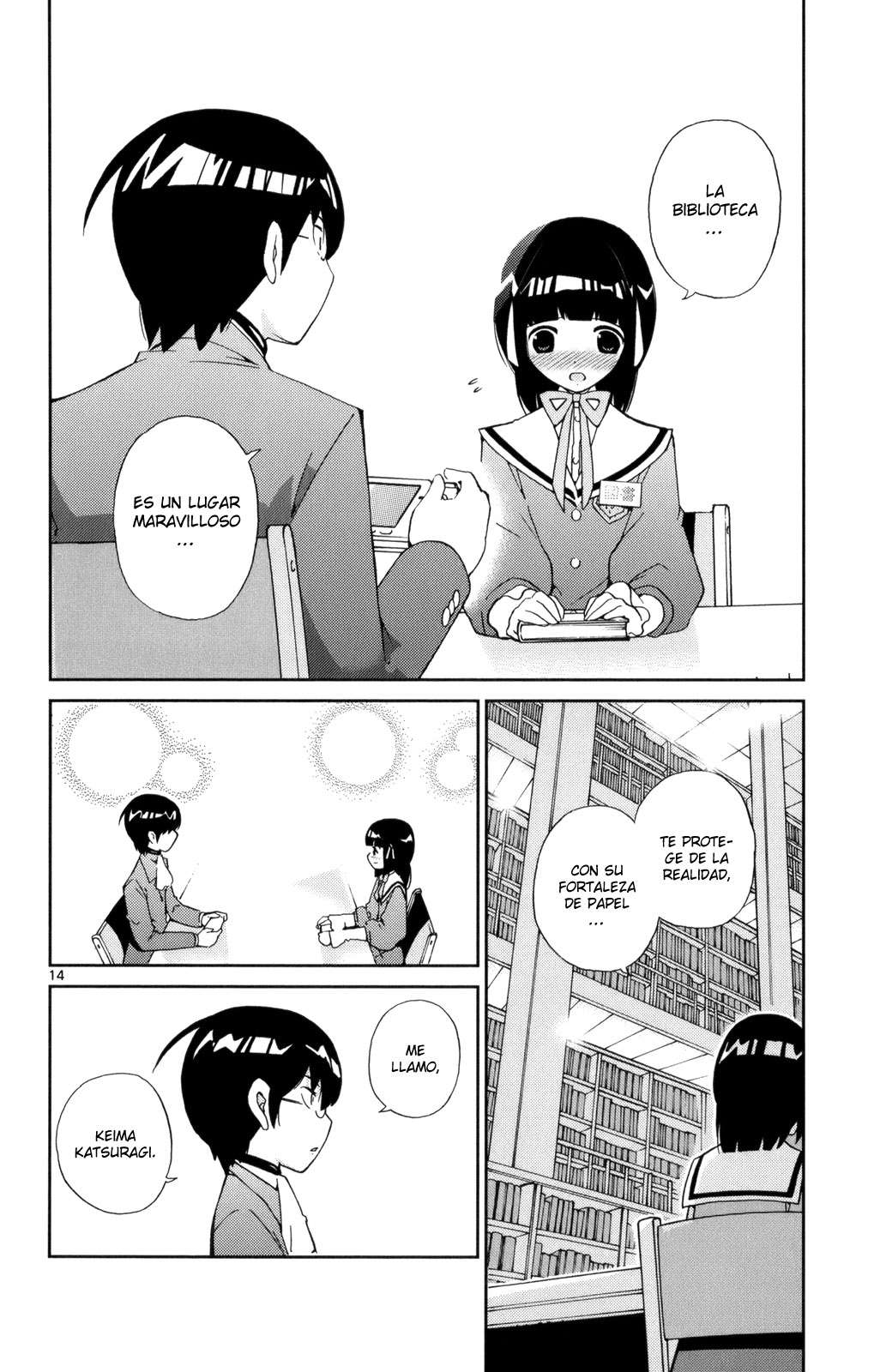 Read Kami nomi zo Shiru Sekai ES Manga Online