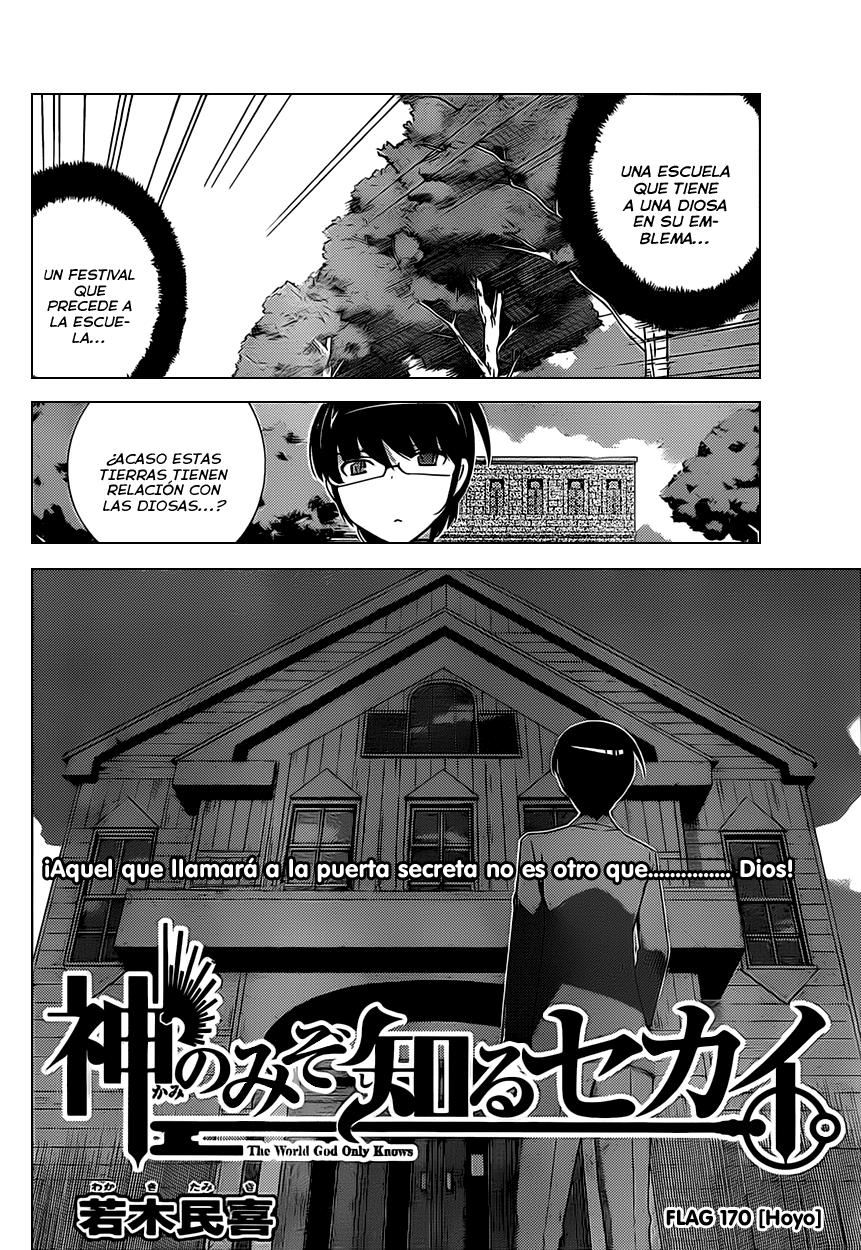 Read Kami nomi zo Shiru Sekai ES Manga Online