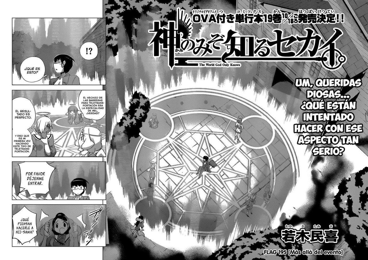 Read Kami nomi zo Shiru Sekai ES Manga Online