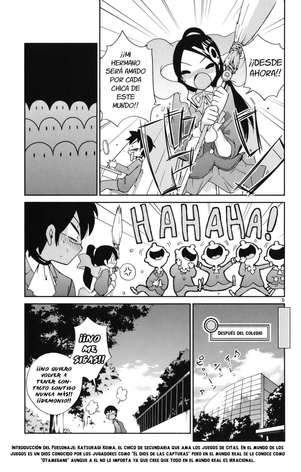 Read Kami nomi zo Shiru Sekai ES Manga Online