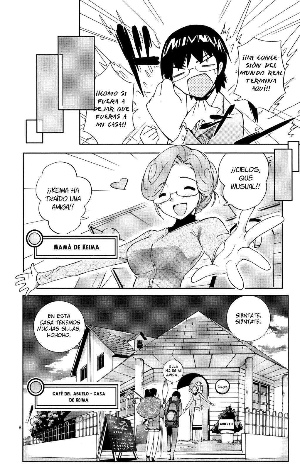 Read Kami nomi zo Shiru Sekai ES Manga Online