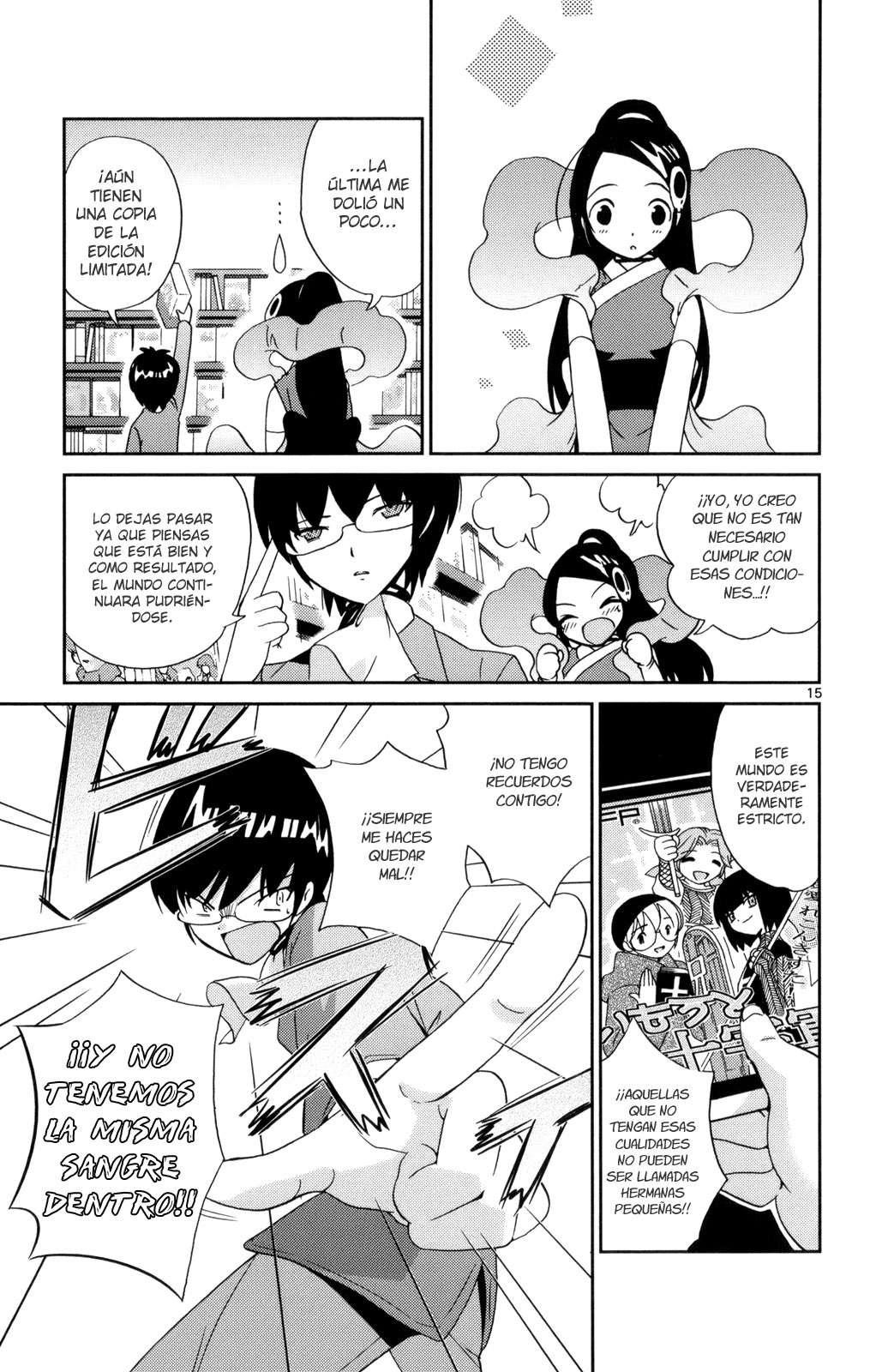 Read Kami nomi zo Shiru Sekai ES Manga Online