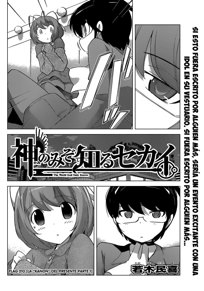 Read Kami nomi zo Shiru Sekai ES Manga Online
