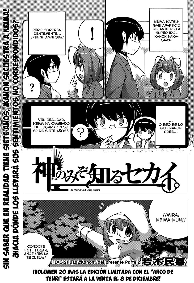 Read Kami nomi zo Shiru Sekai ES Manga Online