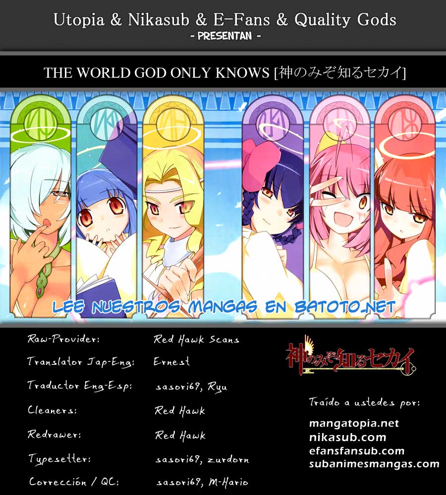 Read Kami nomi zo Shiru Sekai ES Manga Online