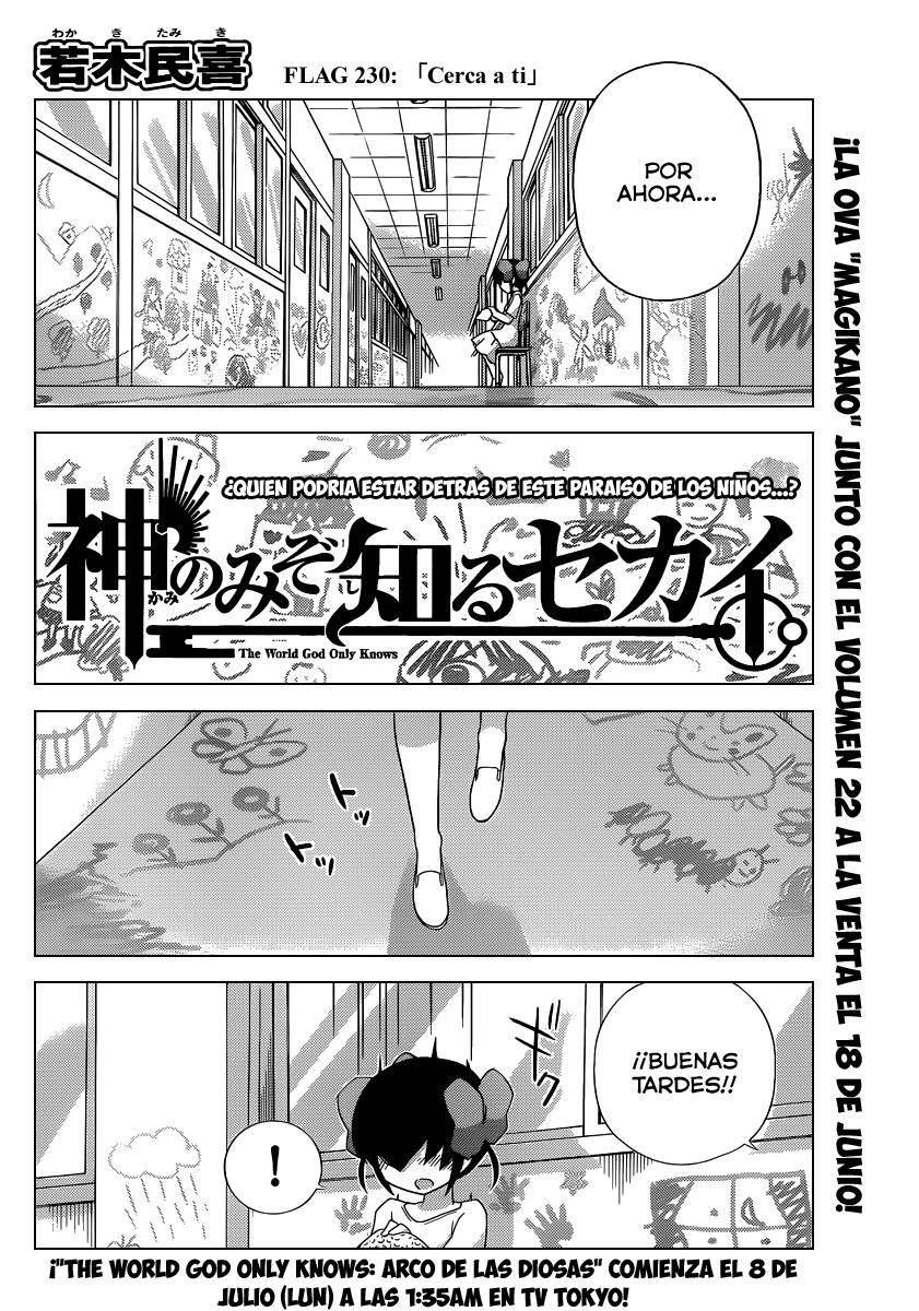 Read Kami nomi zo Shiru Sekai ES Manga Online