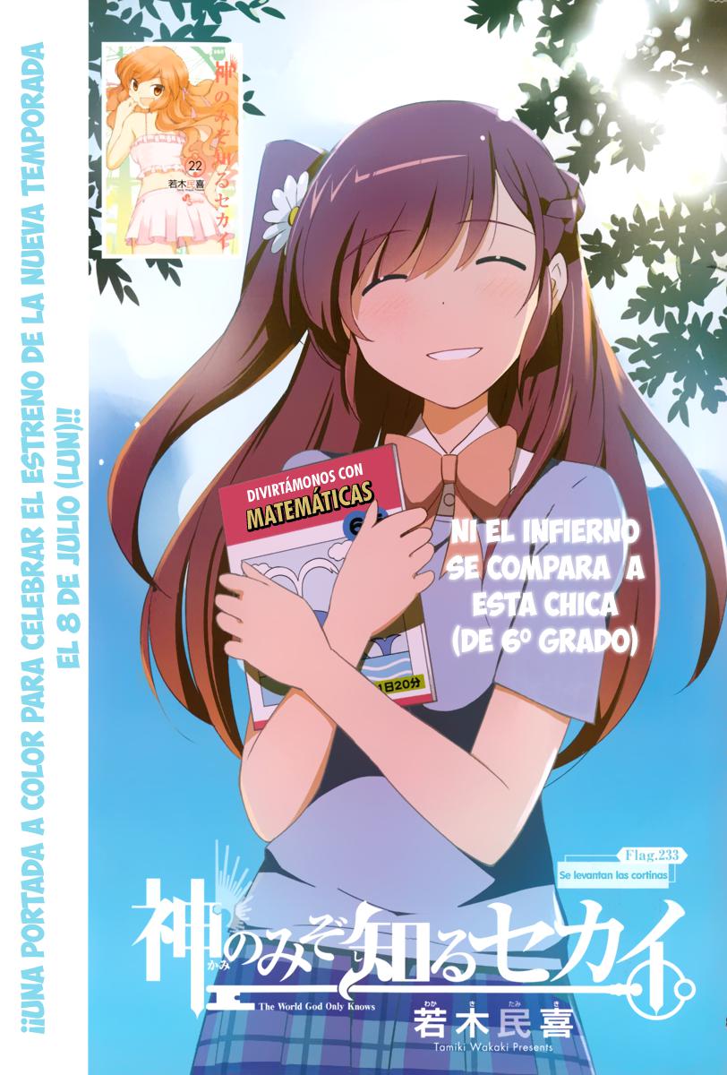 Read Kami nomi zo Shiru Sekai ES Manga Online