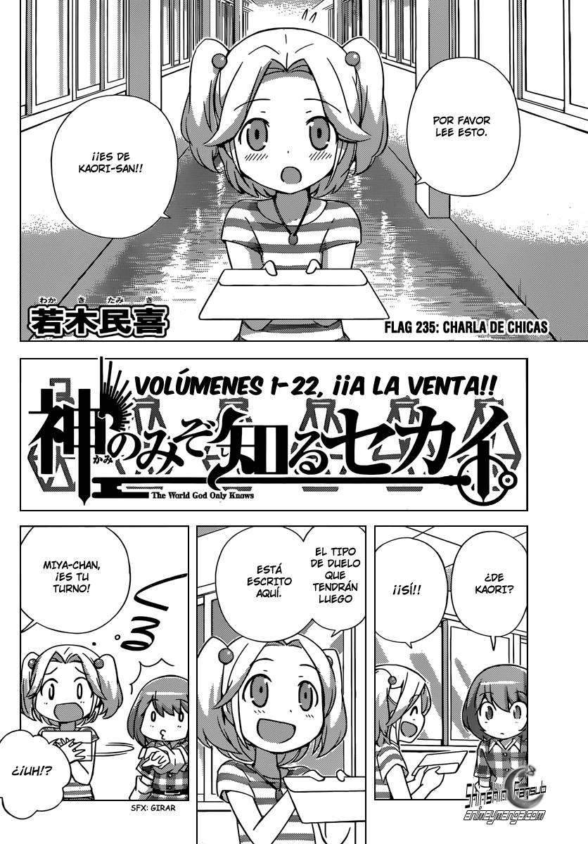Read Kami nomi zo Shiru Sekai ES Manga Online