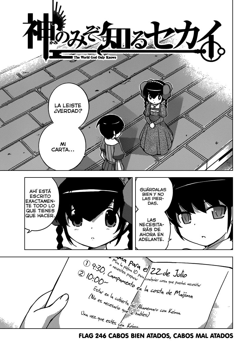 Read Kami nomi zo Shiru Sekai ES Manga Online