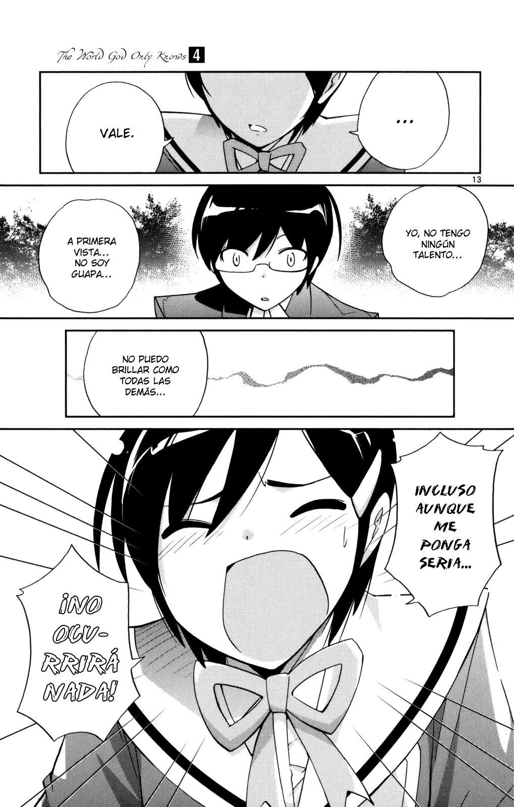 Read Kami nomi zo Shiru Sekai ES Manga Online