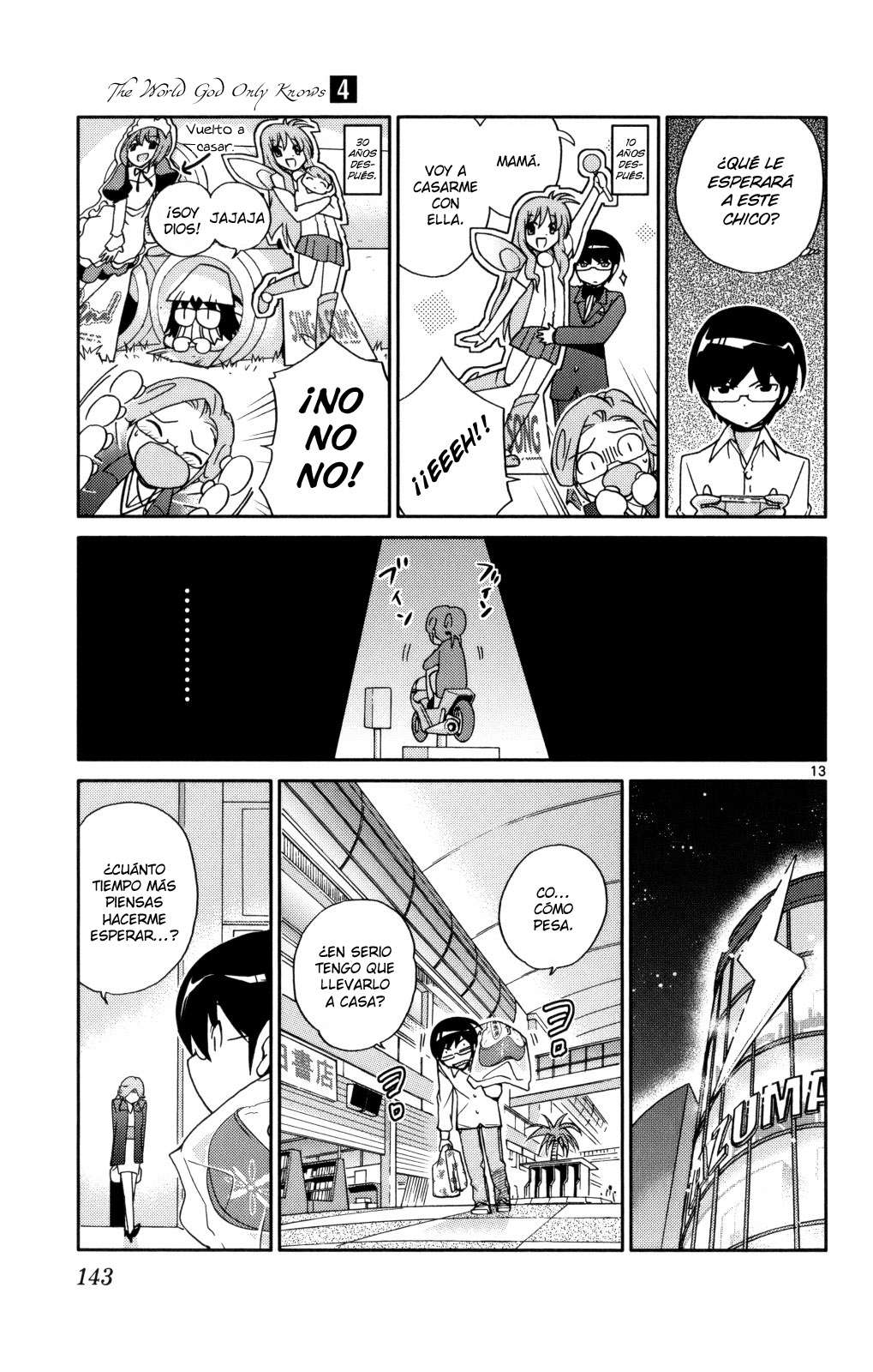 Read Kami nomi zo Shiru Sekai ES Manga Online